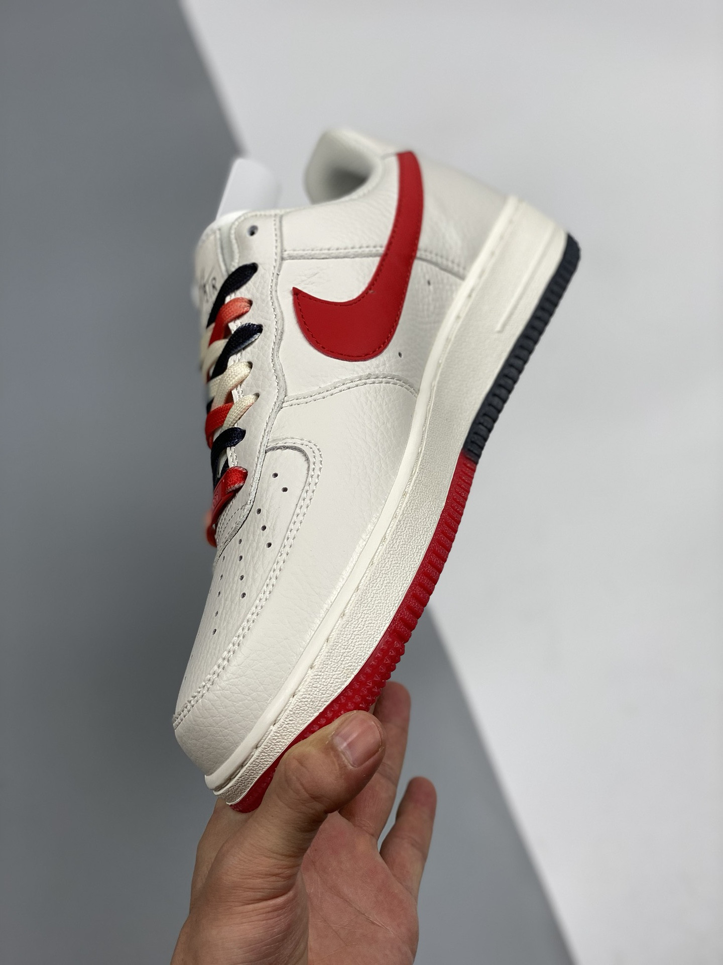 Nike Air Force 1 Low “Chicago Bulls” White Black Red For Sale