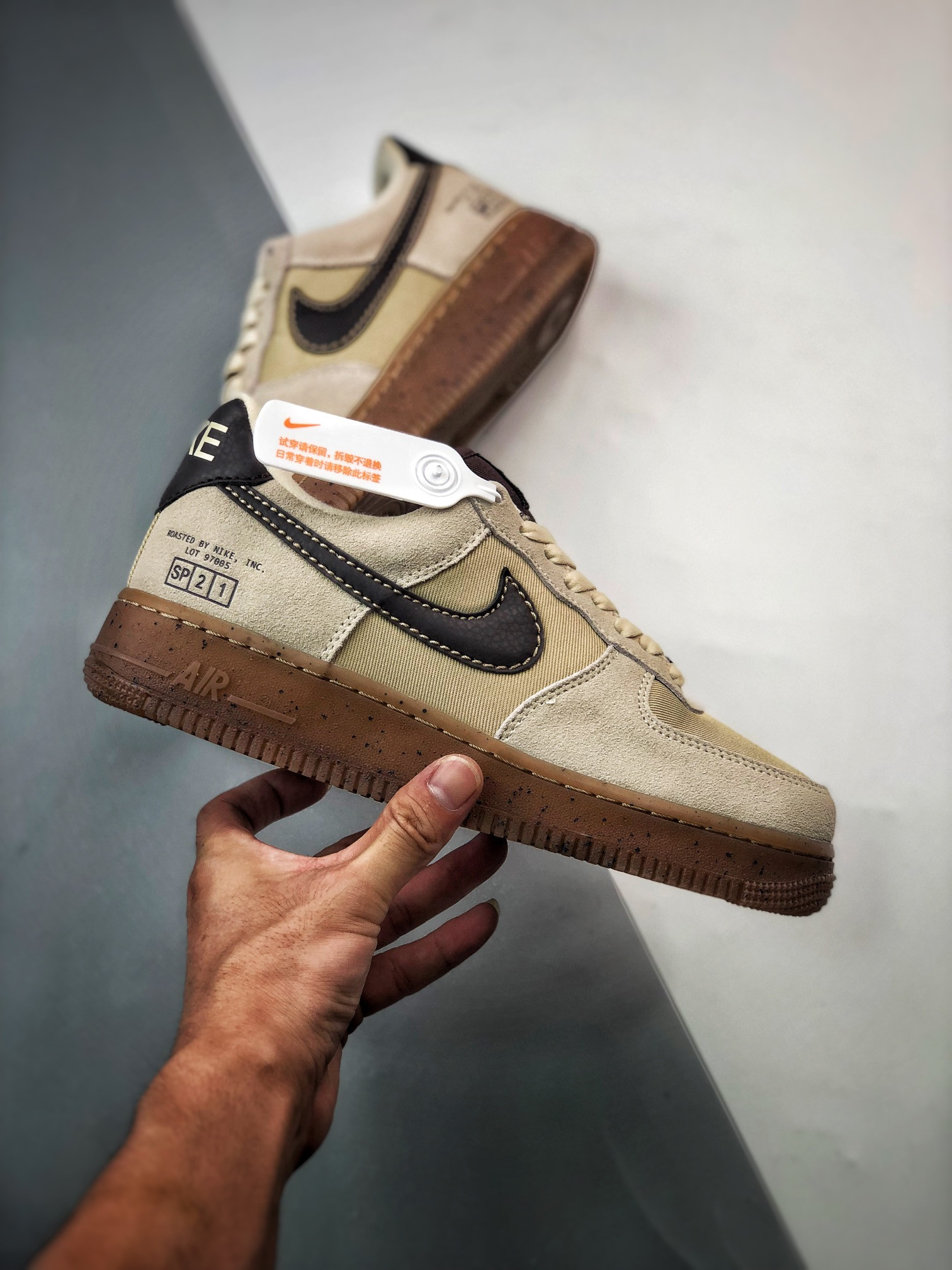 Nike Air Force 1 Low “Coffee” Beach/Grain-Pale For Sale