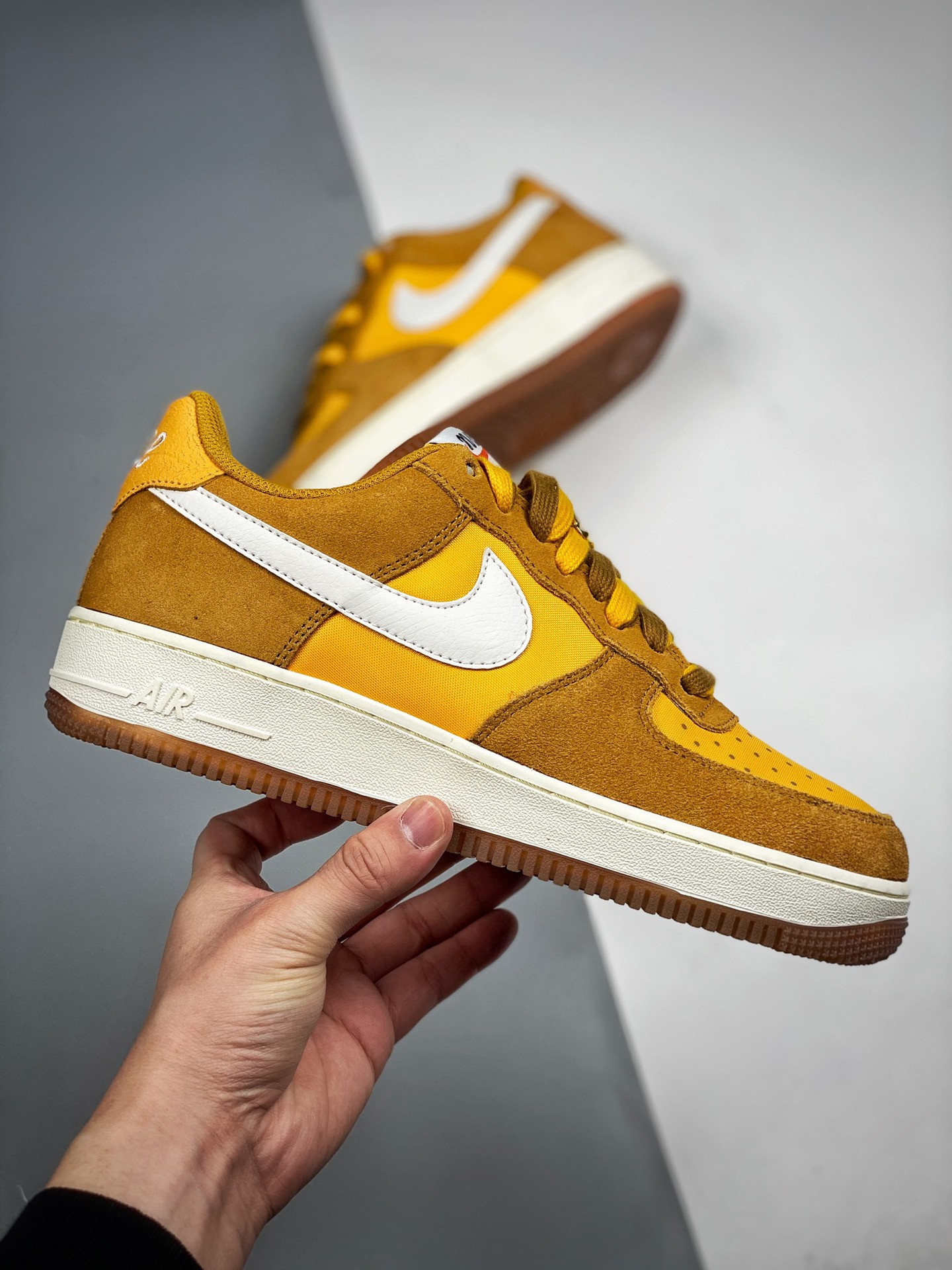 Nike Air Force 1 Low “First Use” University Gold For Sale