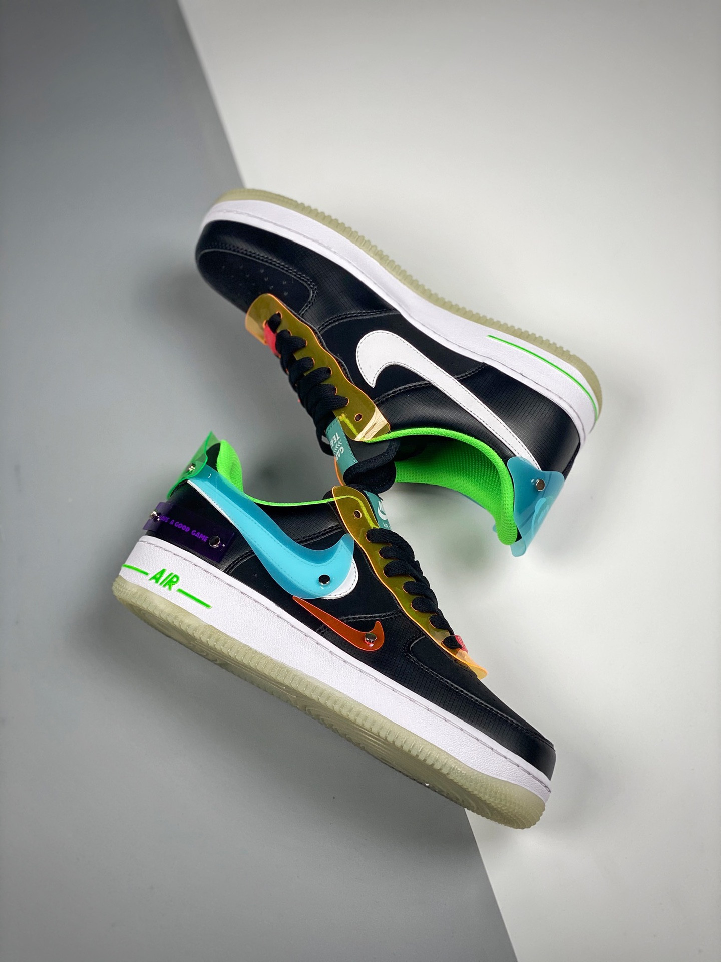 Nike Air Force 1 Low “Have A Good Game” Black For Sale