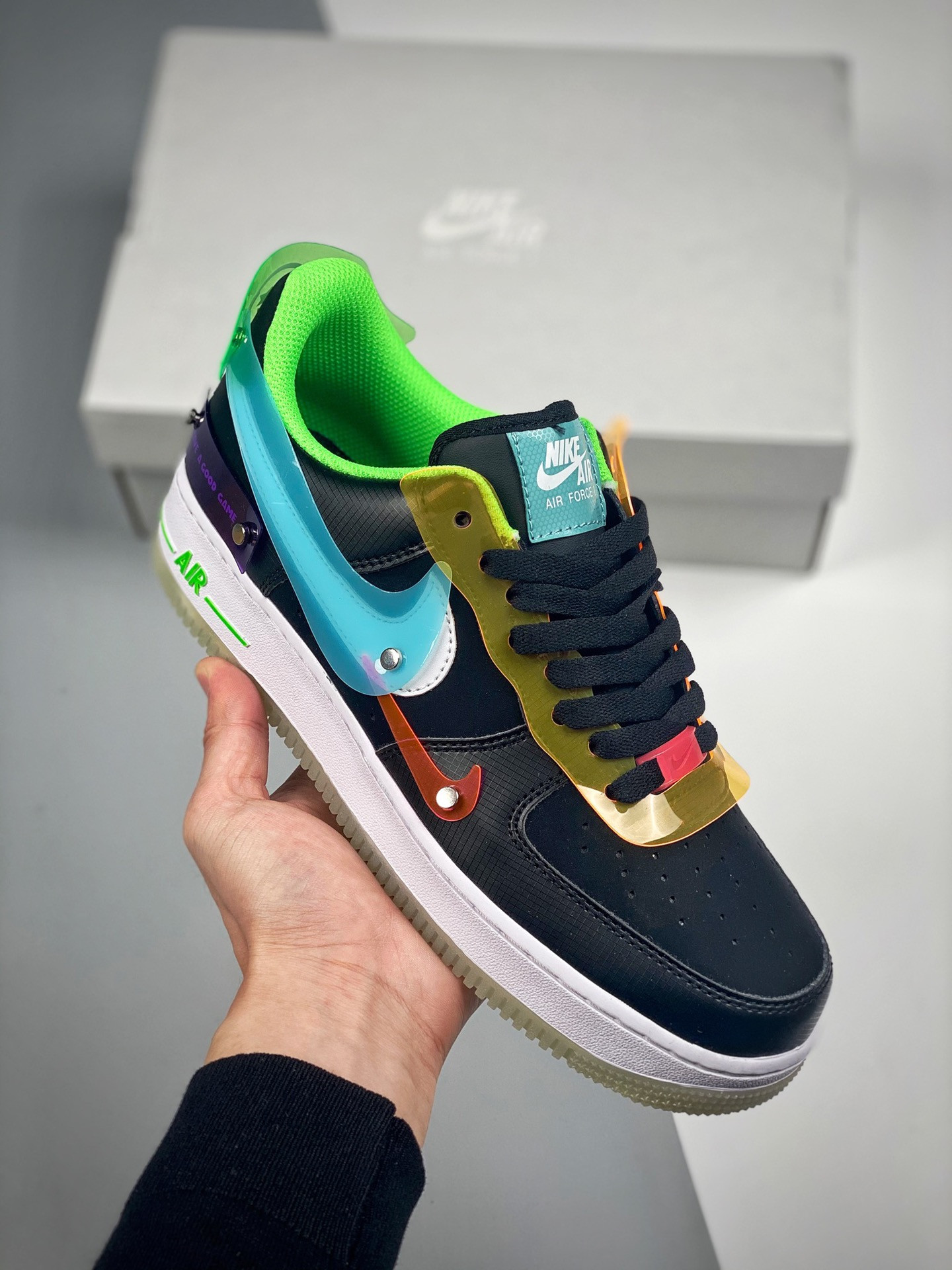 Nike Air Force 1 Low “Have A Good Game” Black For Sale
