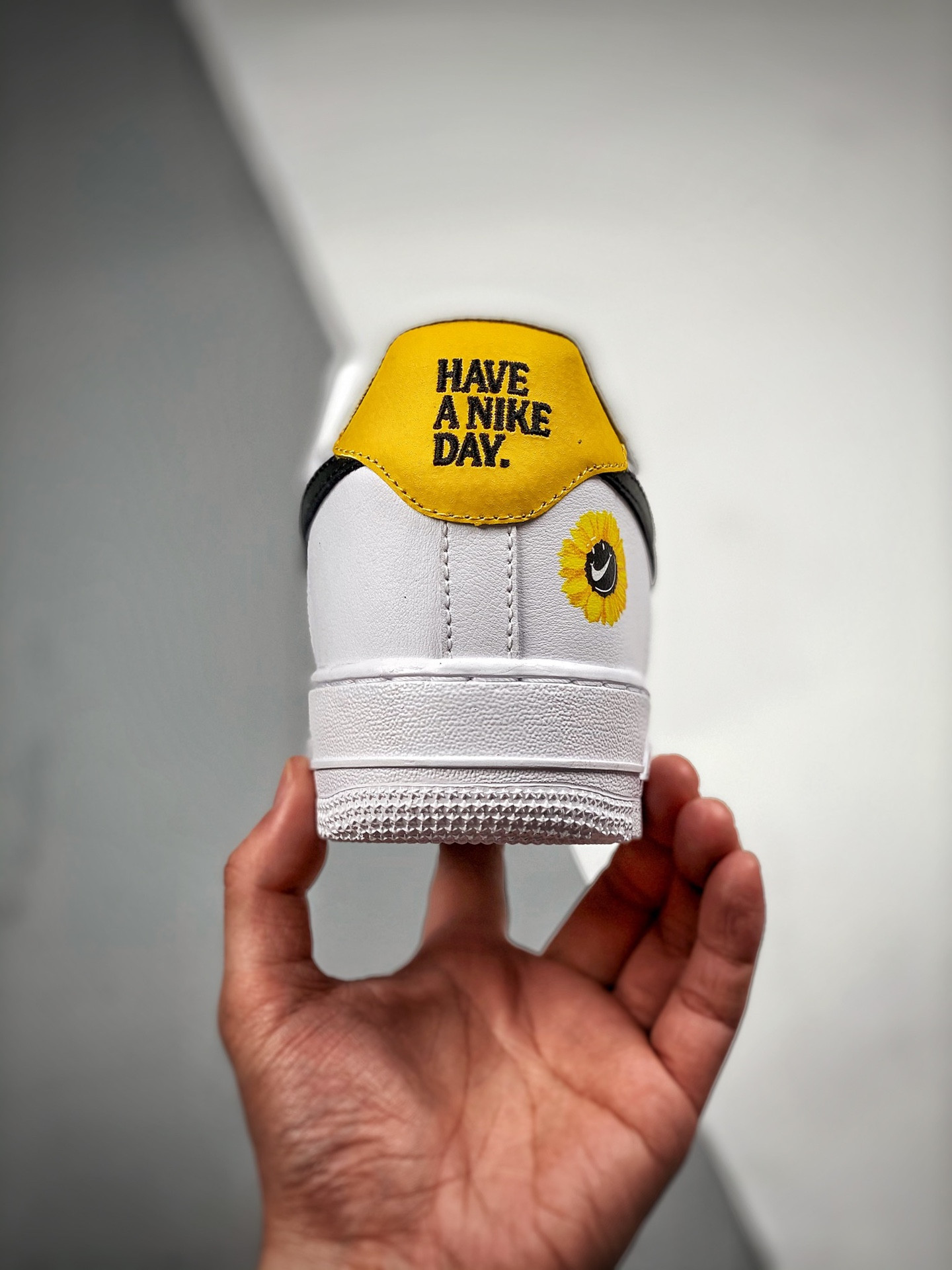 Nike Air Force 1 Low “Have A Nike Day” White Black Yellow For Sale