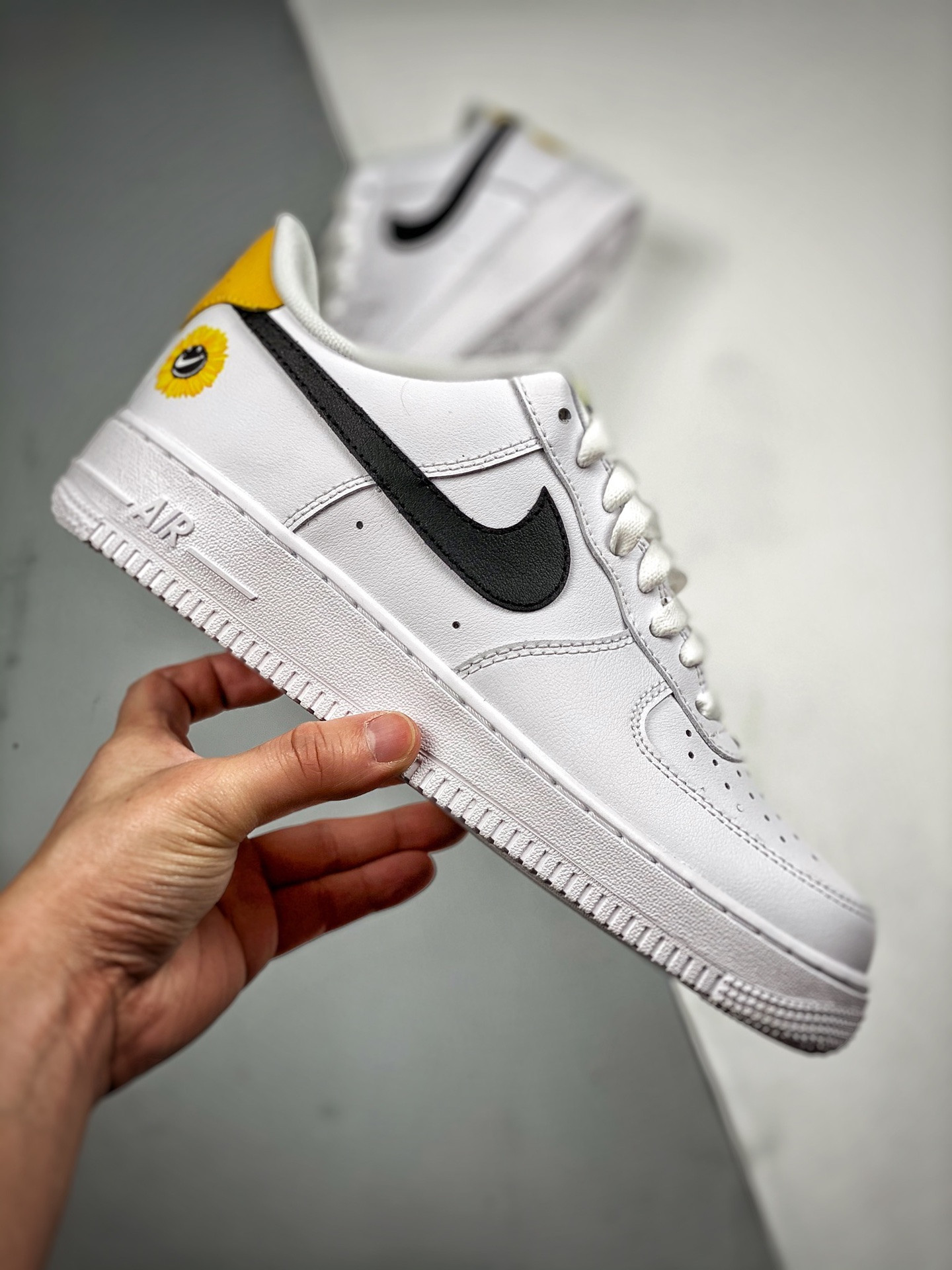 Nike Air Force 1 Low “Have A Nike Day” White Black Yellow For Sale