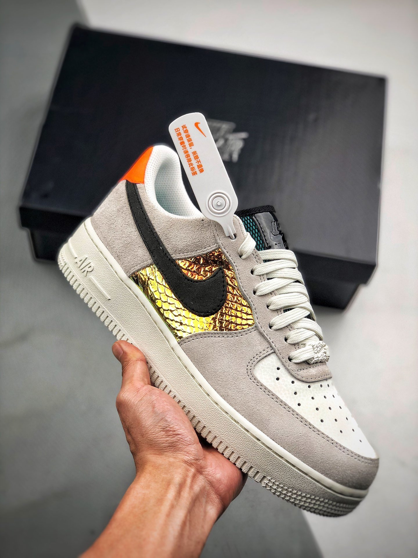 Nike Air Force 1 Low “Iridescent Snakeskin” For Sale