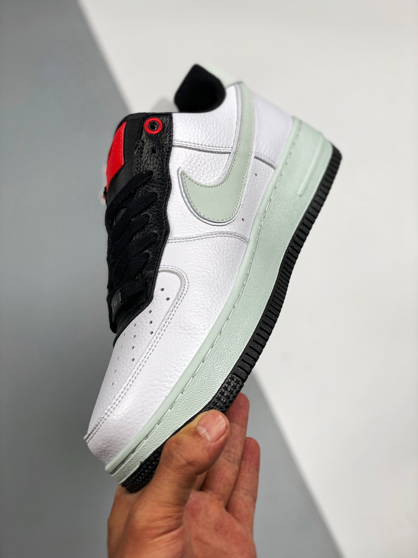 Nike Air Force 1 Low “Milky Stork” White/Photon Dust-Black-Chile Red For Sale