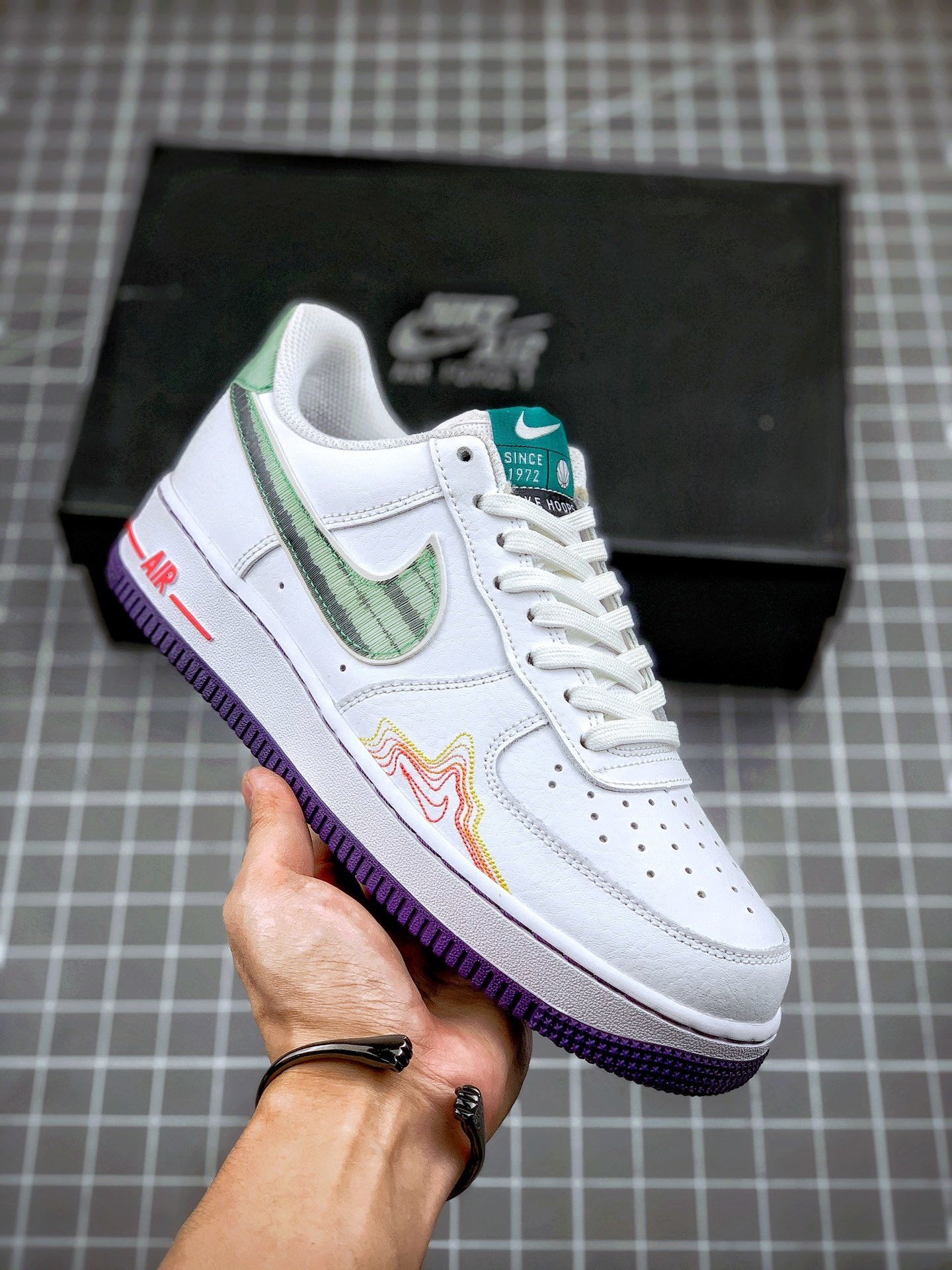 Nike Air Force 1 Low “Music” White/Red For Sale