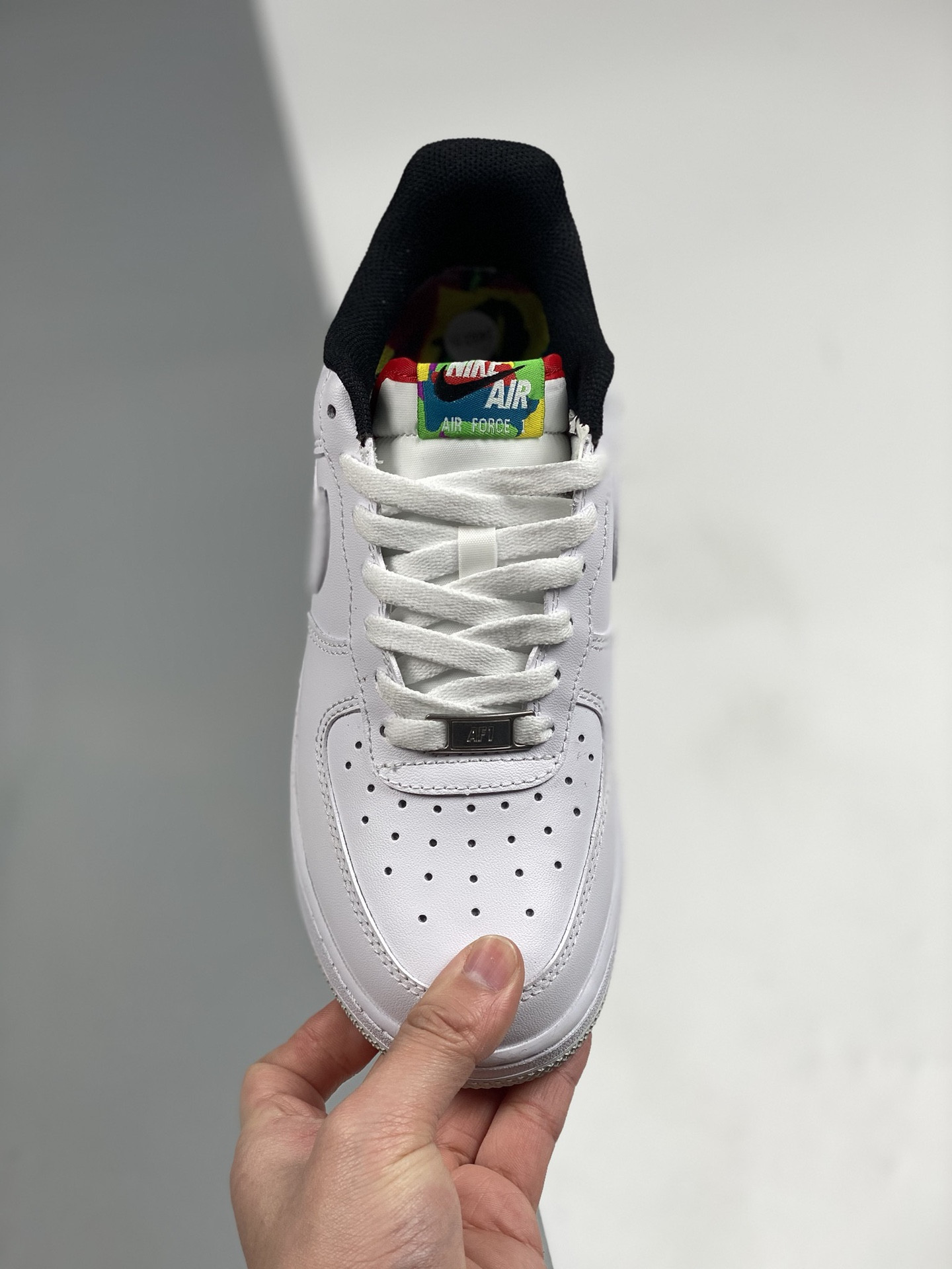 Nike Air Force 1 Low “Peace, Love, Swoosh” White University Red For Sale