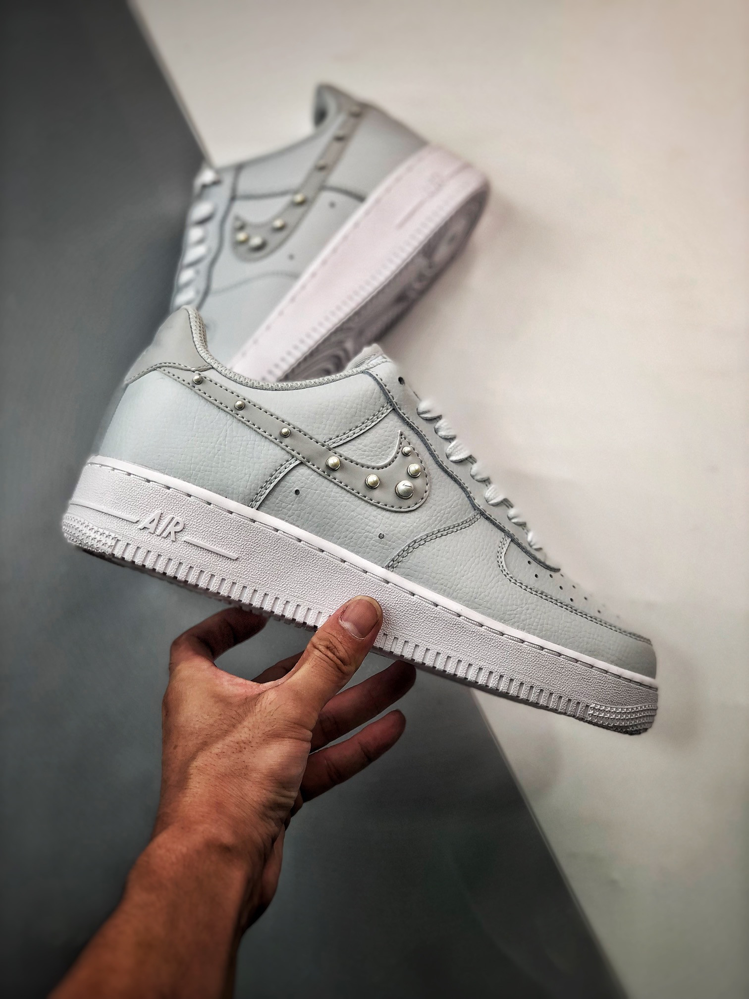 Nike Air Force 1 Low “Pearl Swoosh” For Sale