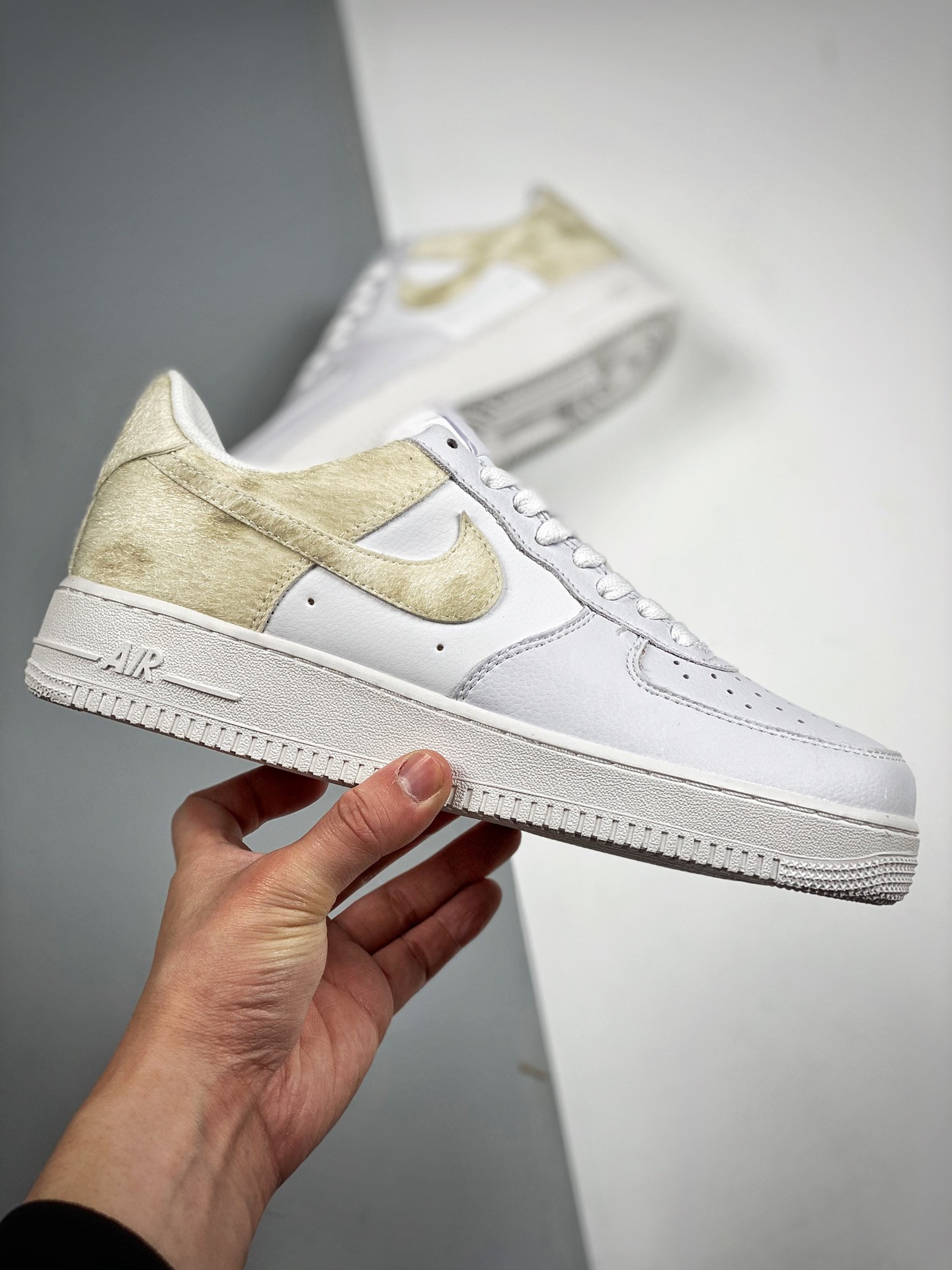 Nike Air Force 1 Low “Pony Hair” Photon Dust/White For Sale