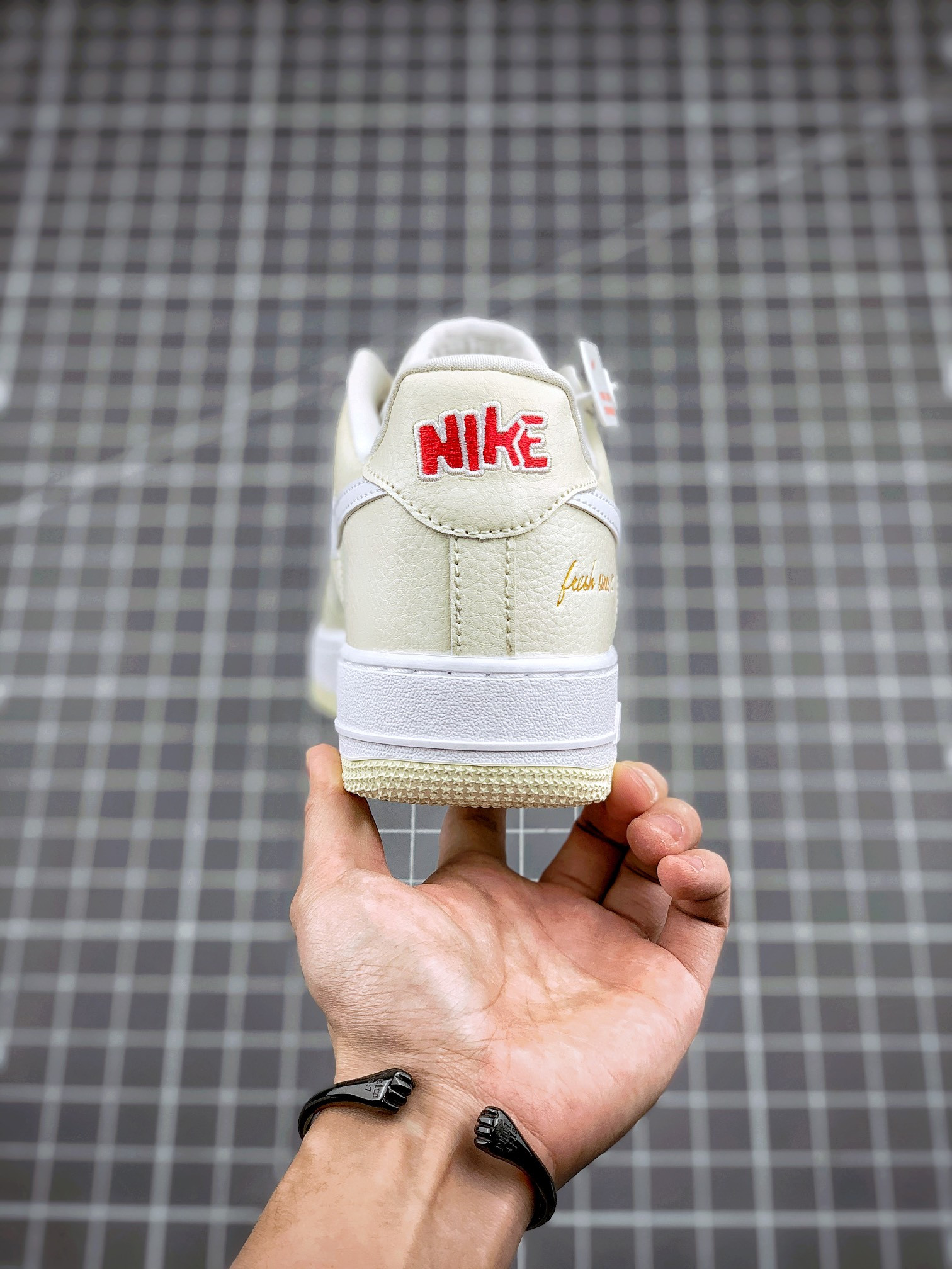 Nike Air Force 1 Low “Popcorn” Coconut Milk/White-University Red For Sale