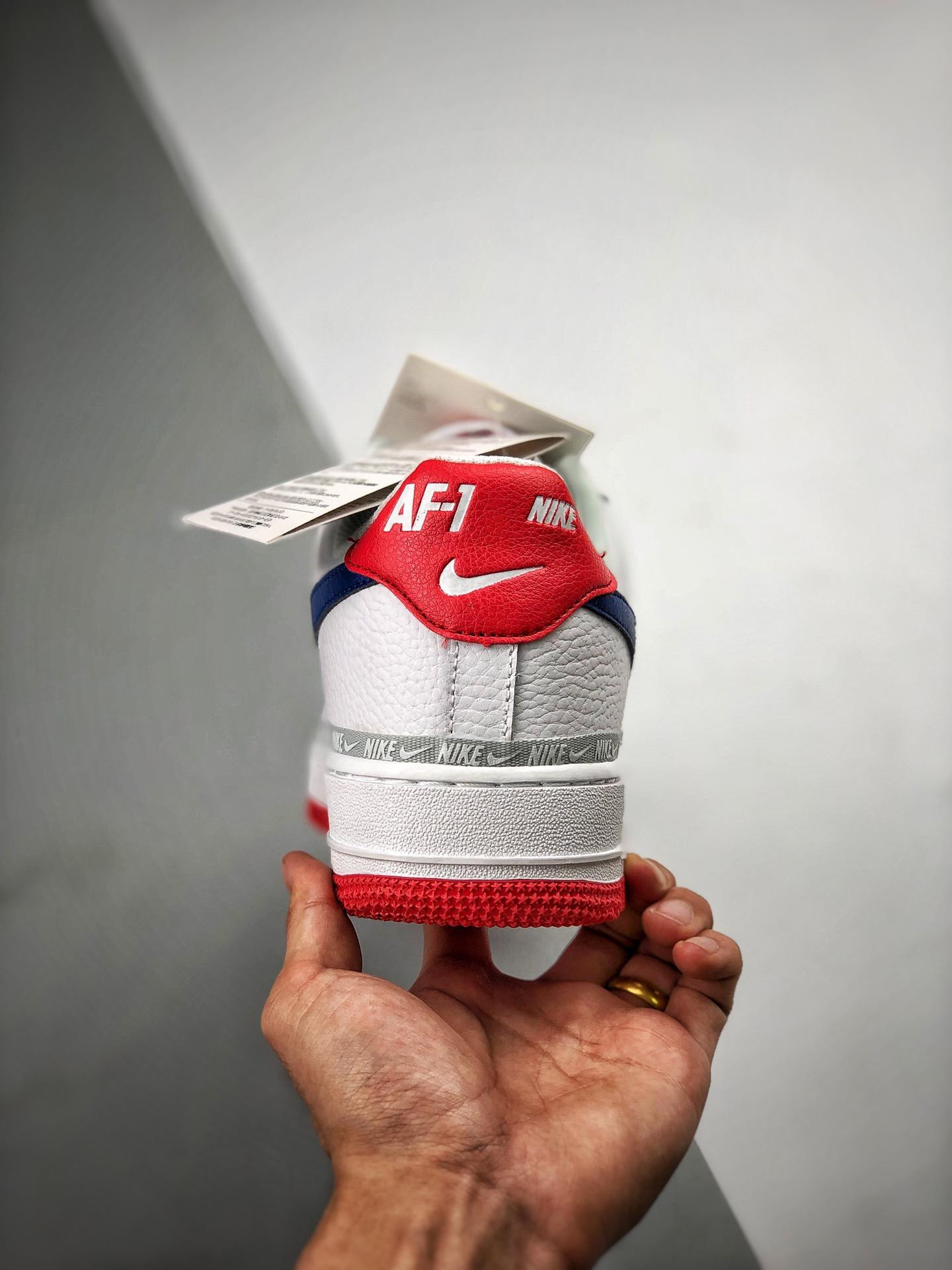 Nike Air Force 1 Low “Puerto Rico” Red White Blue For Sale