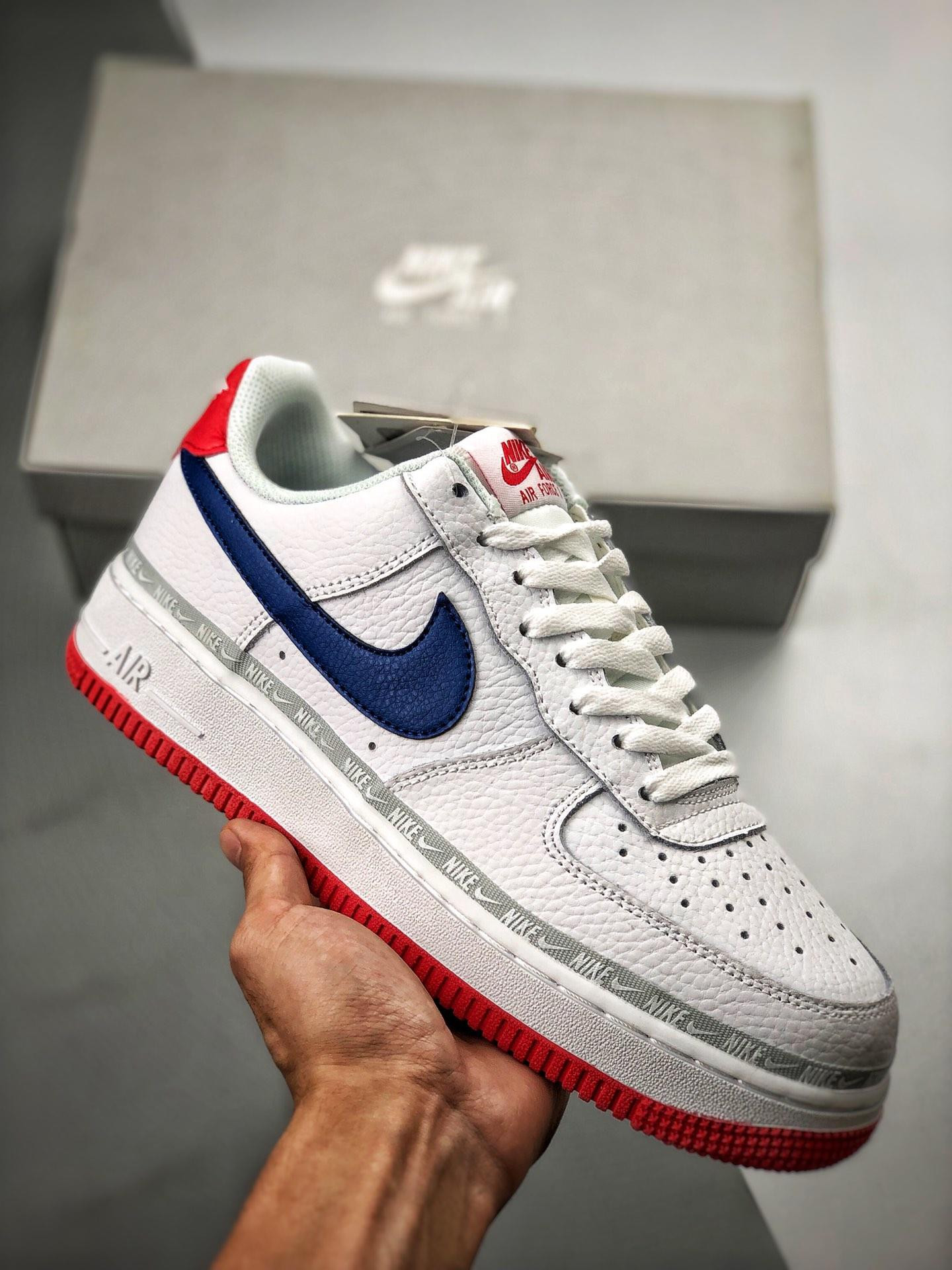 Nike Air Force 1 Low “Puerto Rico” Red White Blue For Sale