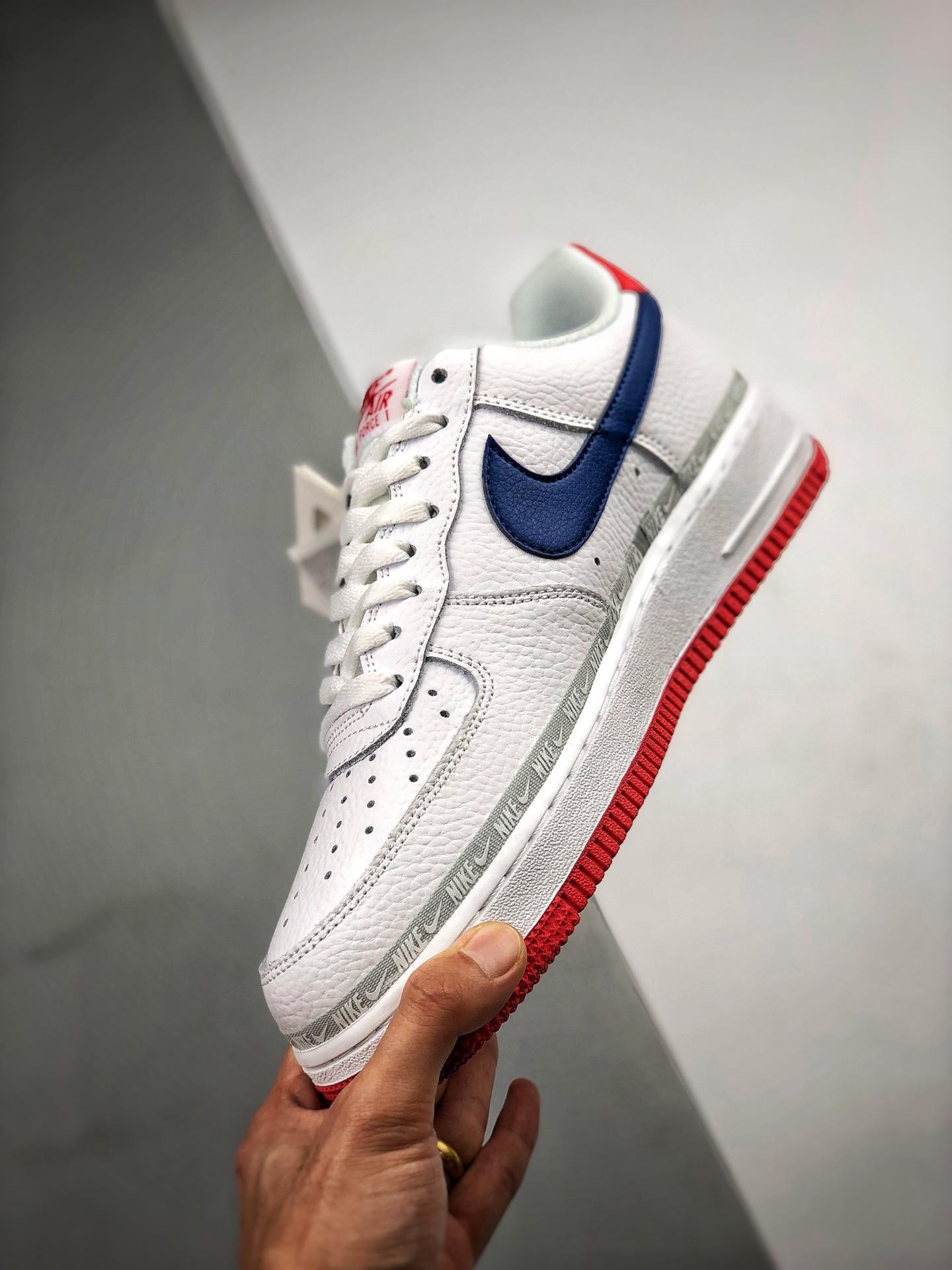 Nike Air Force 1 Low “Puerto Rico” Red White Blue For Sale