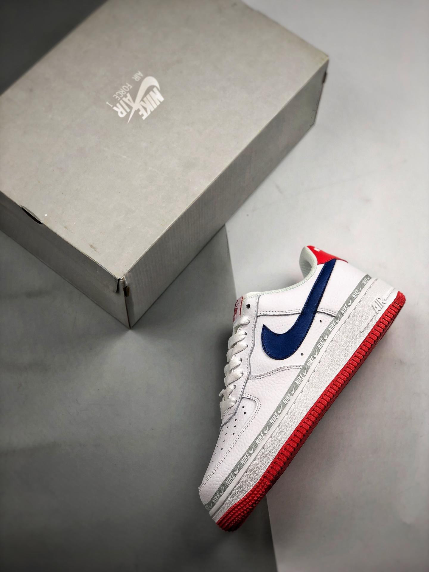 Nike Air Force 1 Low “Puerto Rico” Red White Blue For Sale
