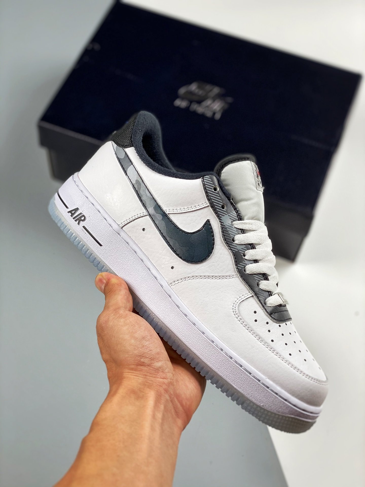Nike Air Force 1 Low “Remix Pack” White/Black-Pure Platinum-Metallic Silver