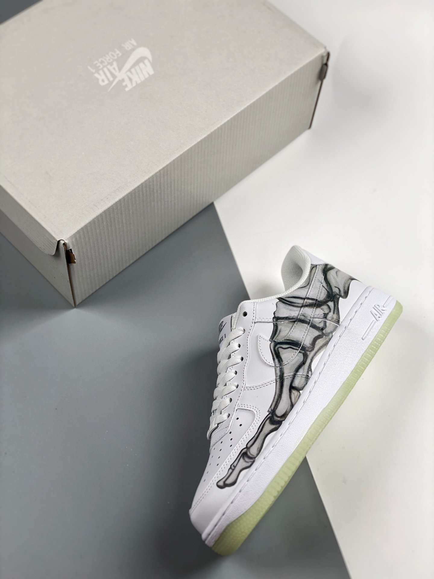 Nike Air Force 1 Low “Skeleton” White For Sale