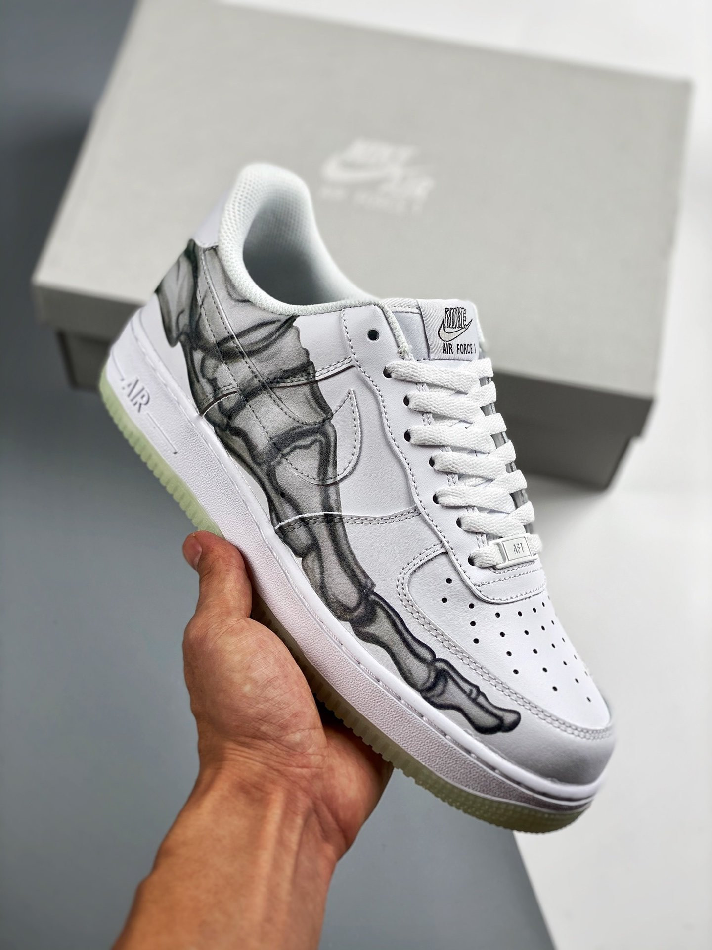 Nike Air Force 1 Low “Skeleton” White For Sale
