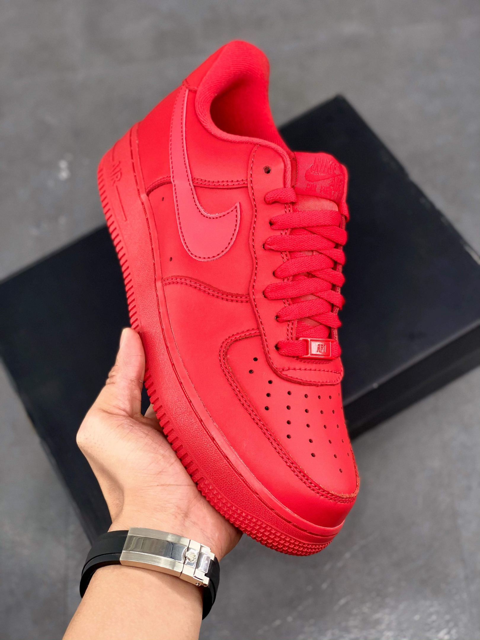 Nike Air Force 1 Low “Triple Red” For Sale