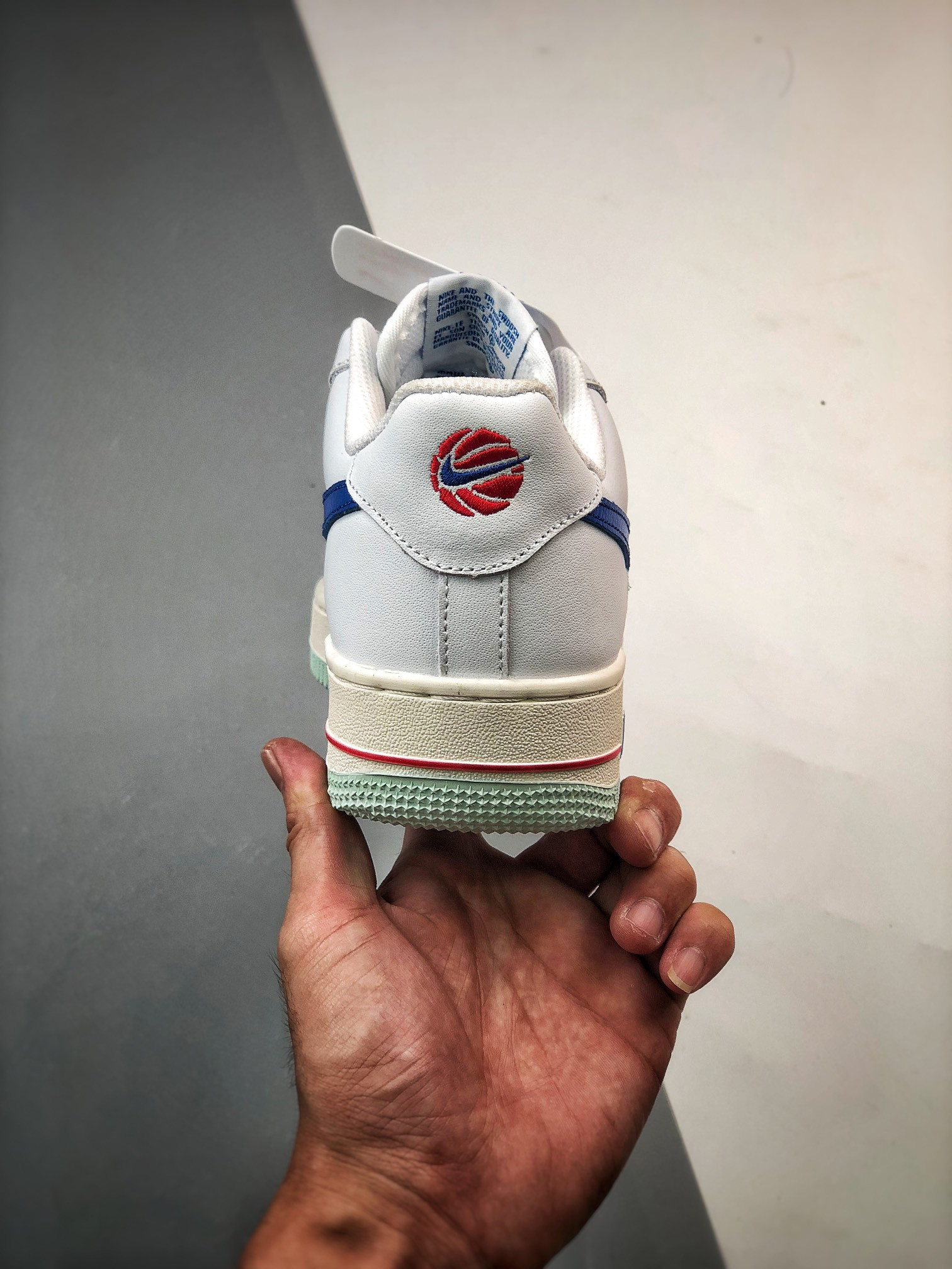 Nike Air Force 1 Low “USA Hoops” White Blue Red For Sale