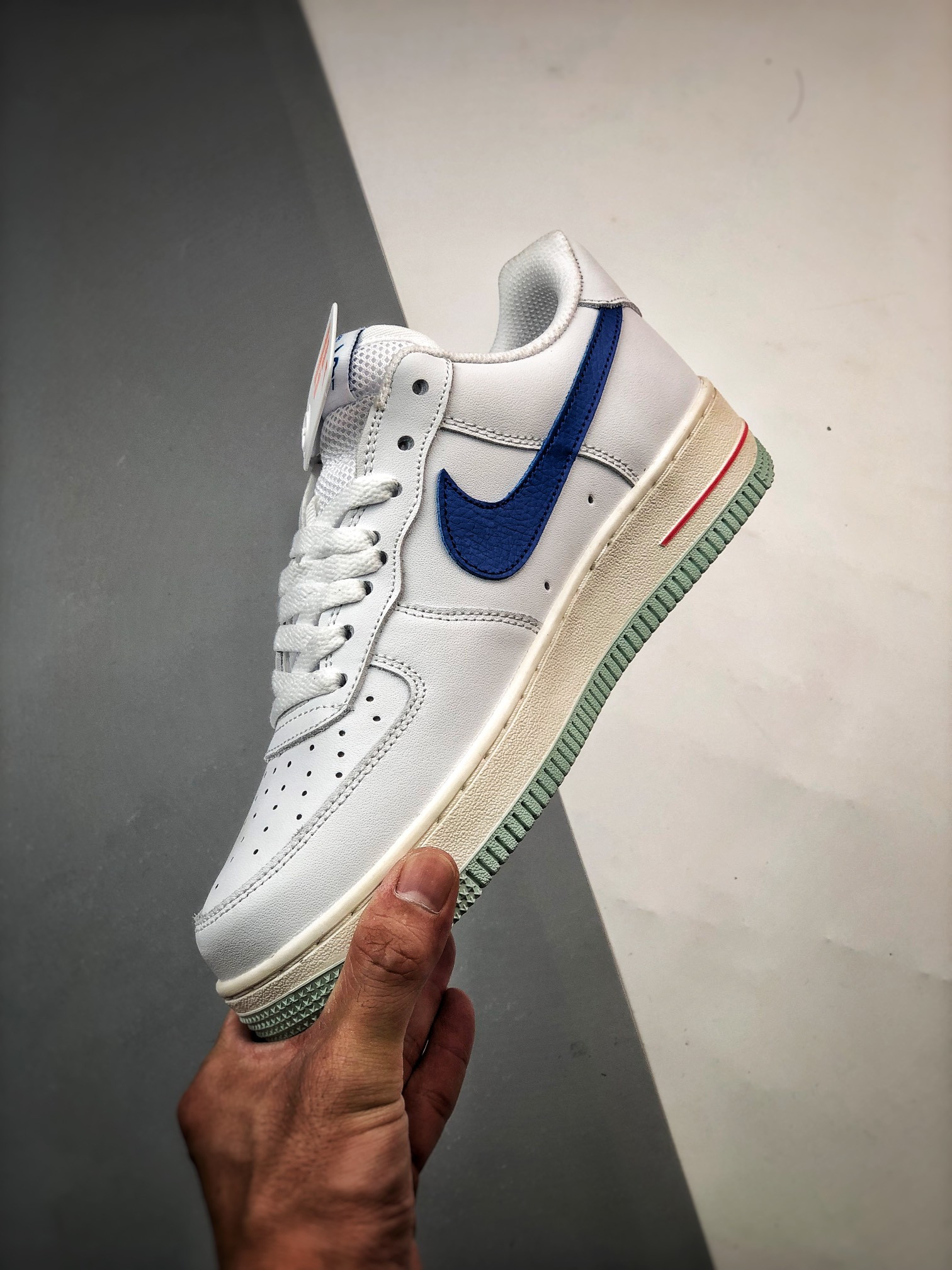 Nike Air Force 1 Low “USA Hoops” White Blue Red For Sale