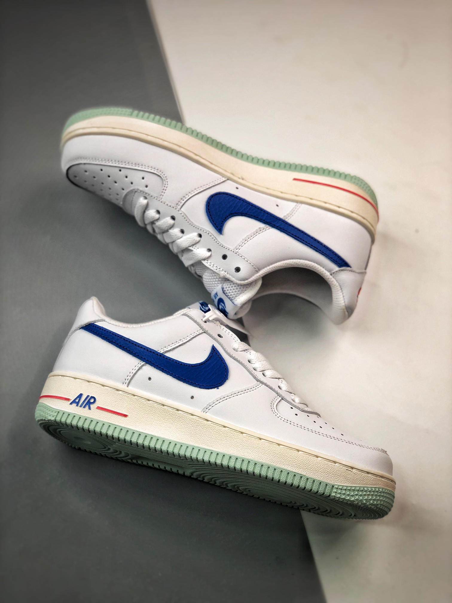 Nike Air Force 1 Low “USA Hoops” White Blue Red For Sale