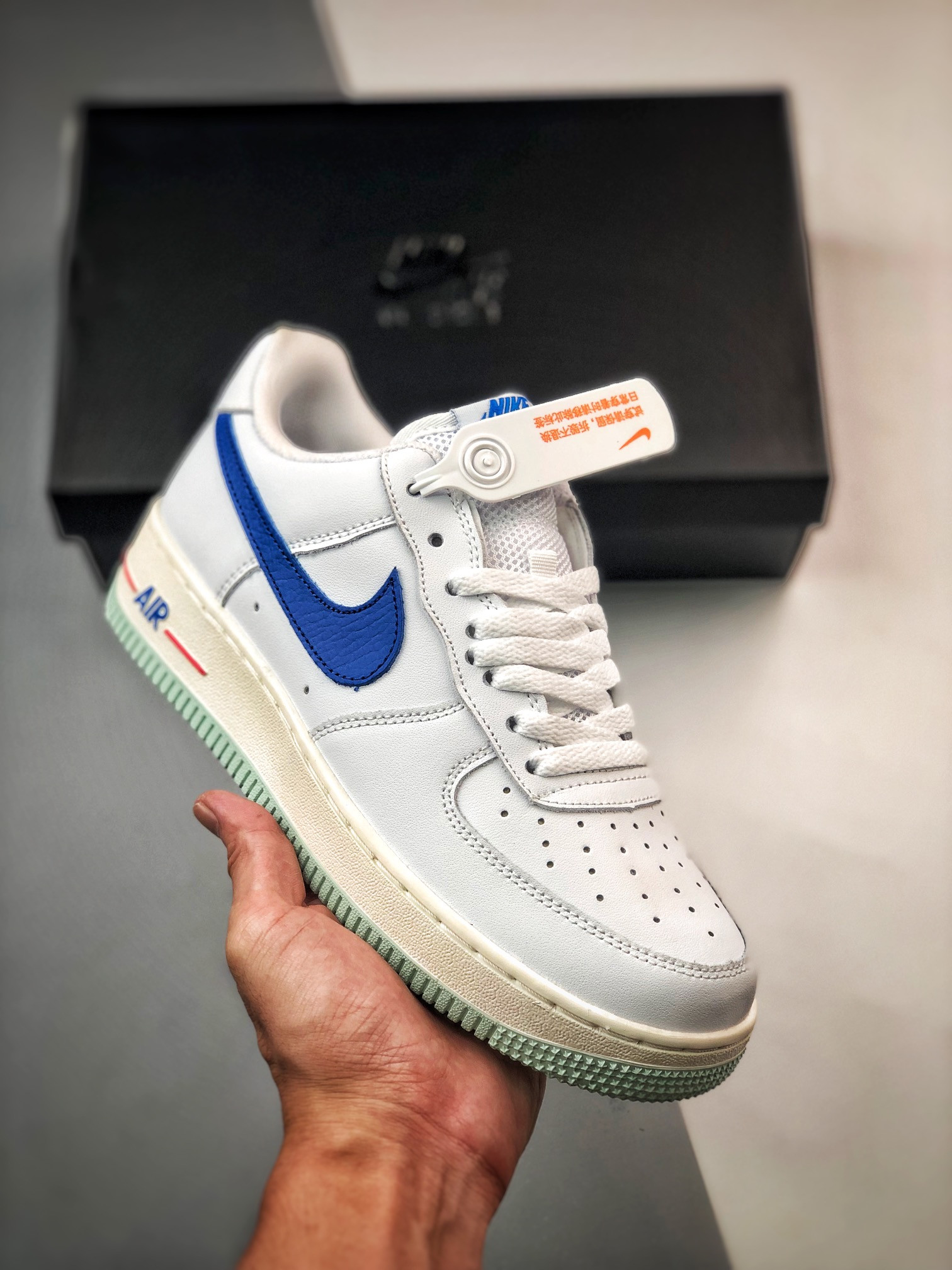 Nike Air Force 1 Low “USA Hoops” White Blue Red For Sale