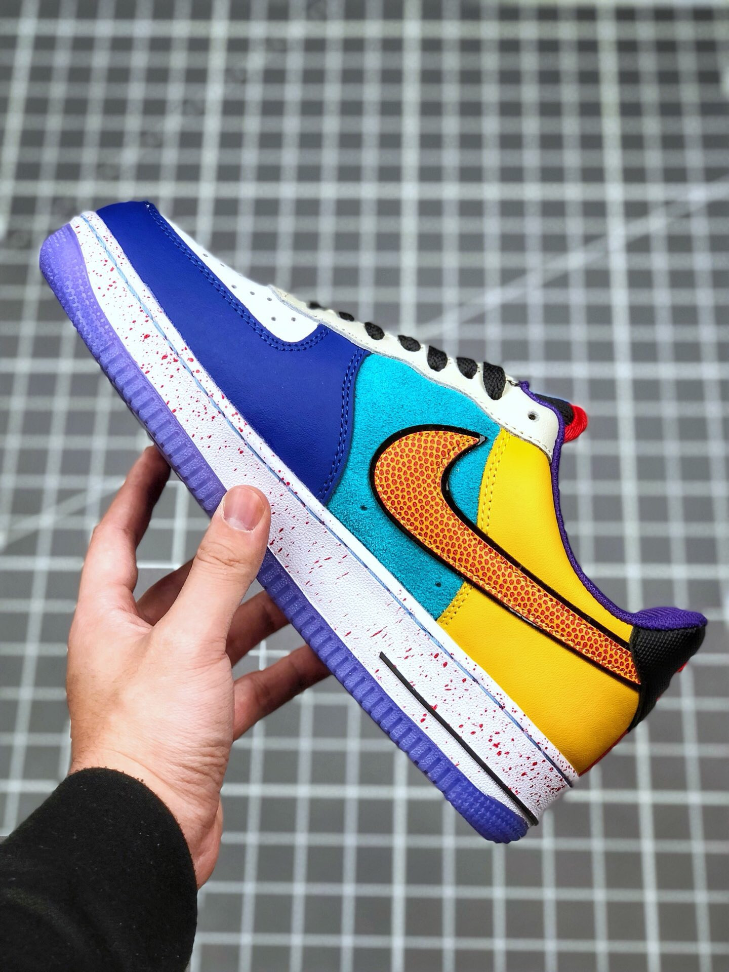 Nike Air Force 1 Low “What The LA” White/Black-Hyper Jade For Sale