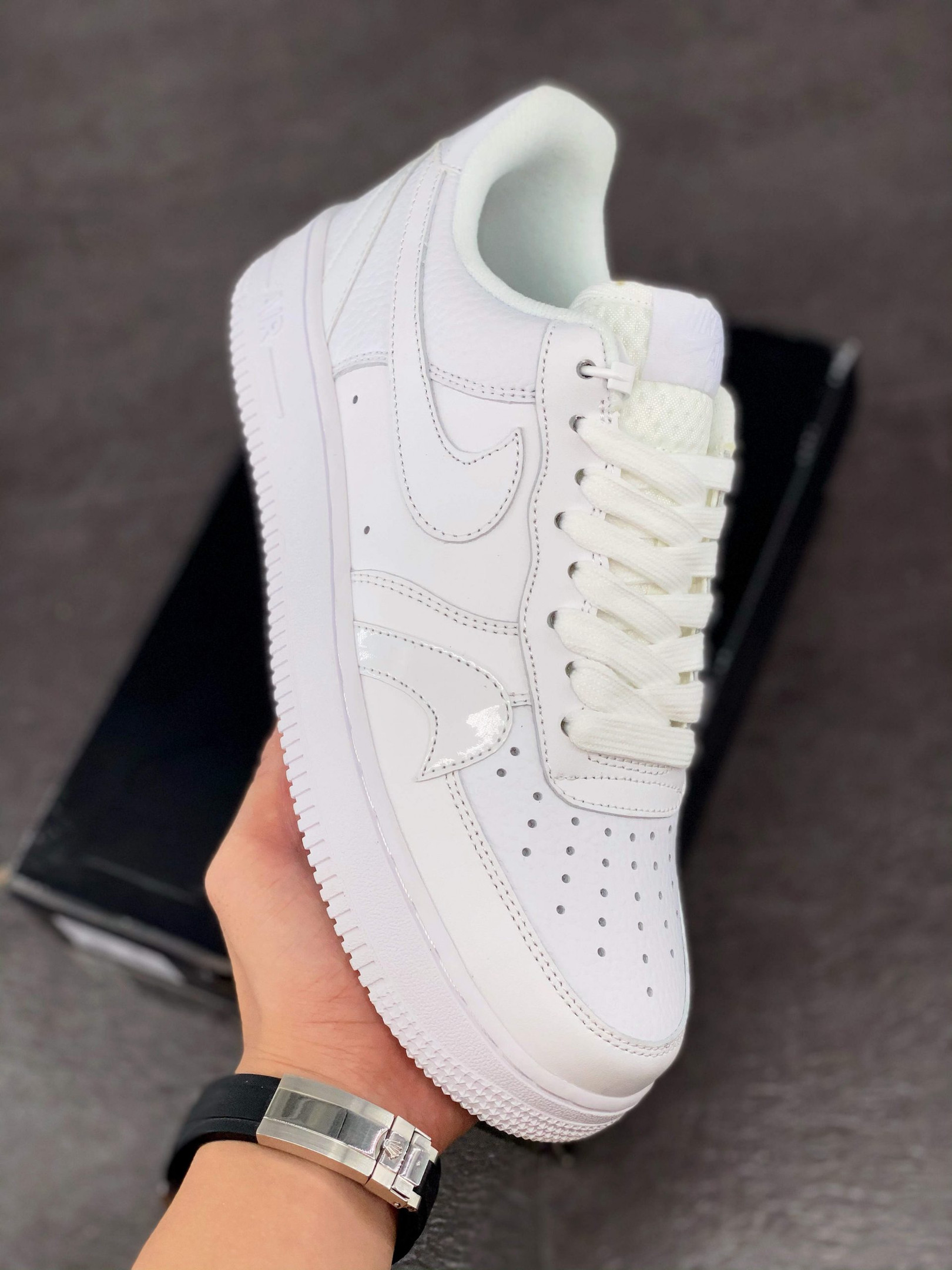 Nike Air Force 1 Low “White On White” For Sale