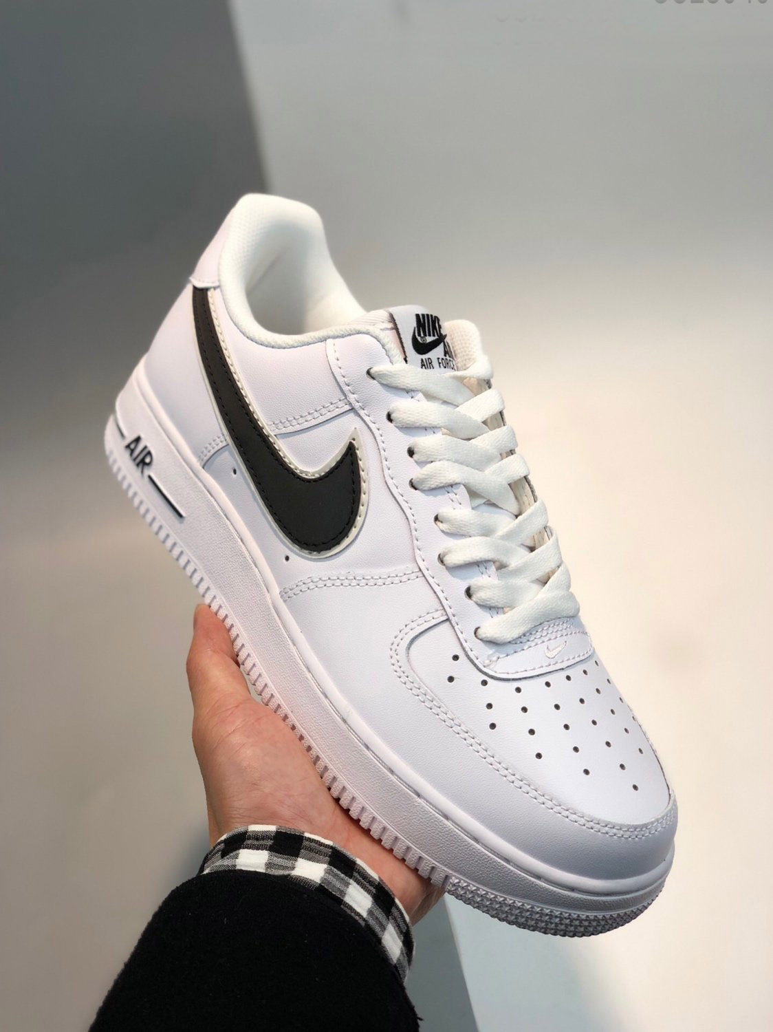Nike Air Force 1 Low 07 3 White Black For Sale