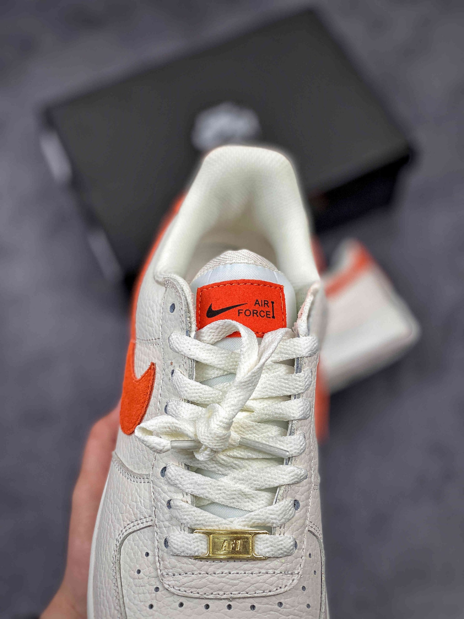 Nike Air Force 1 Low 07 Craft Sail/Mantra Orange/Forest For Sale