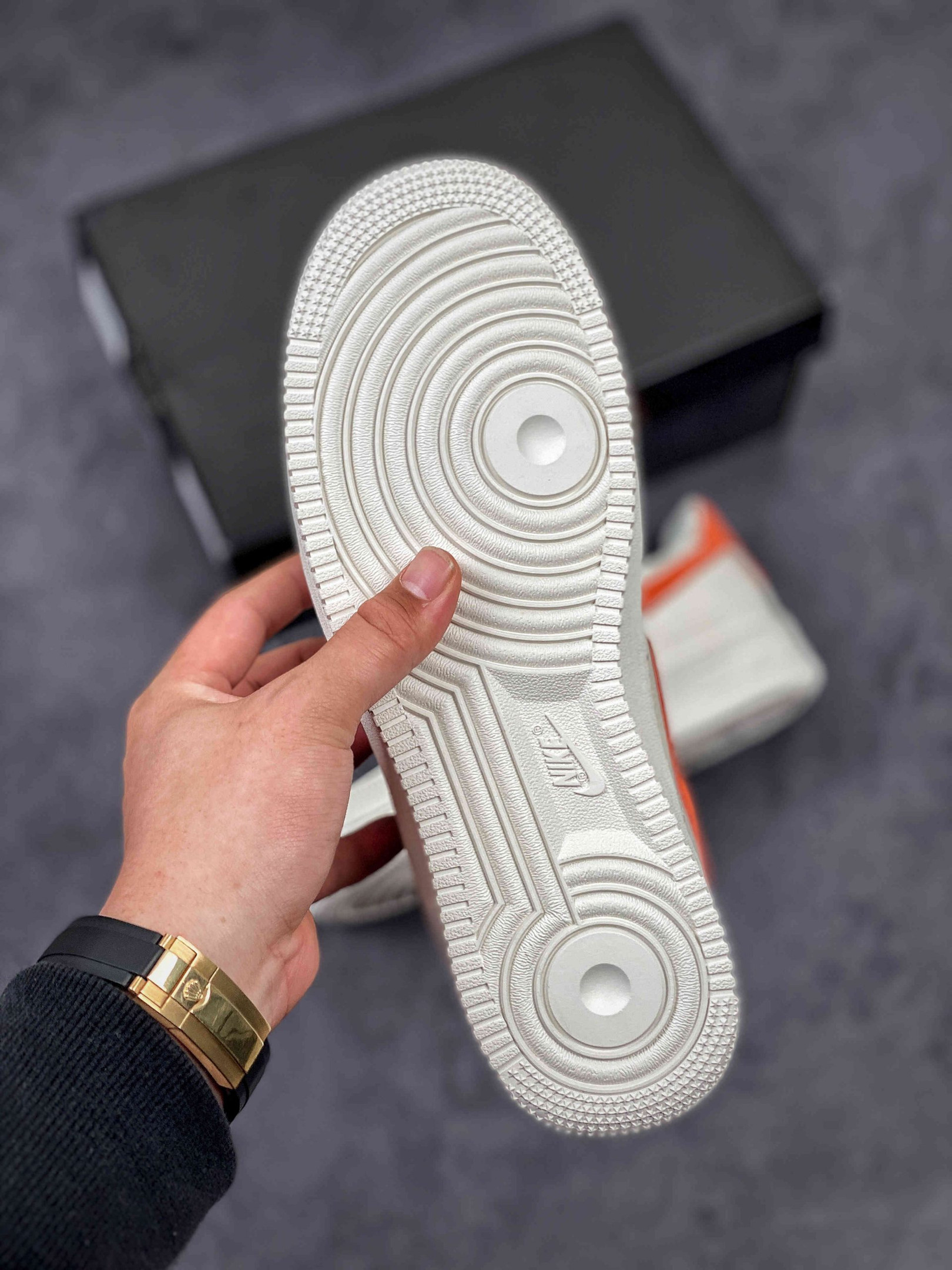 Nike Air Force 1 Low 07 Craft Sail/Mantra Orange/Forest For Sale