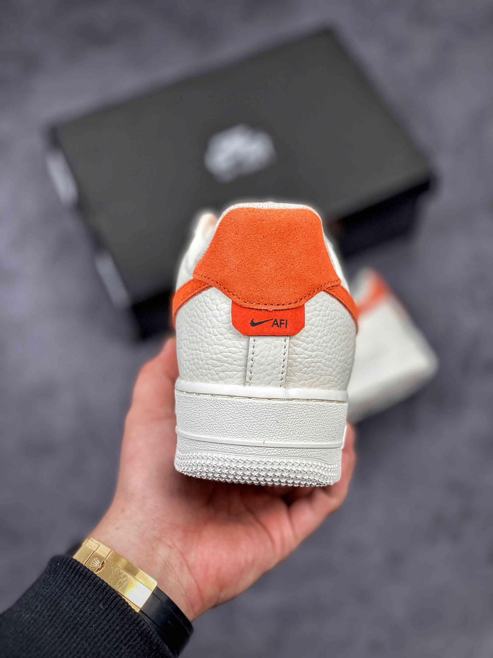 Nike Air Force 1 Low 07 Craft Sail/Mantra Orange/Forest For Sale