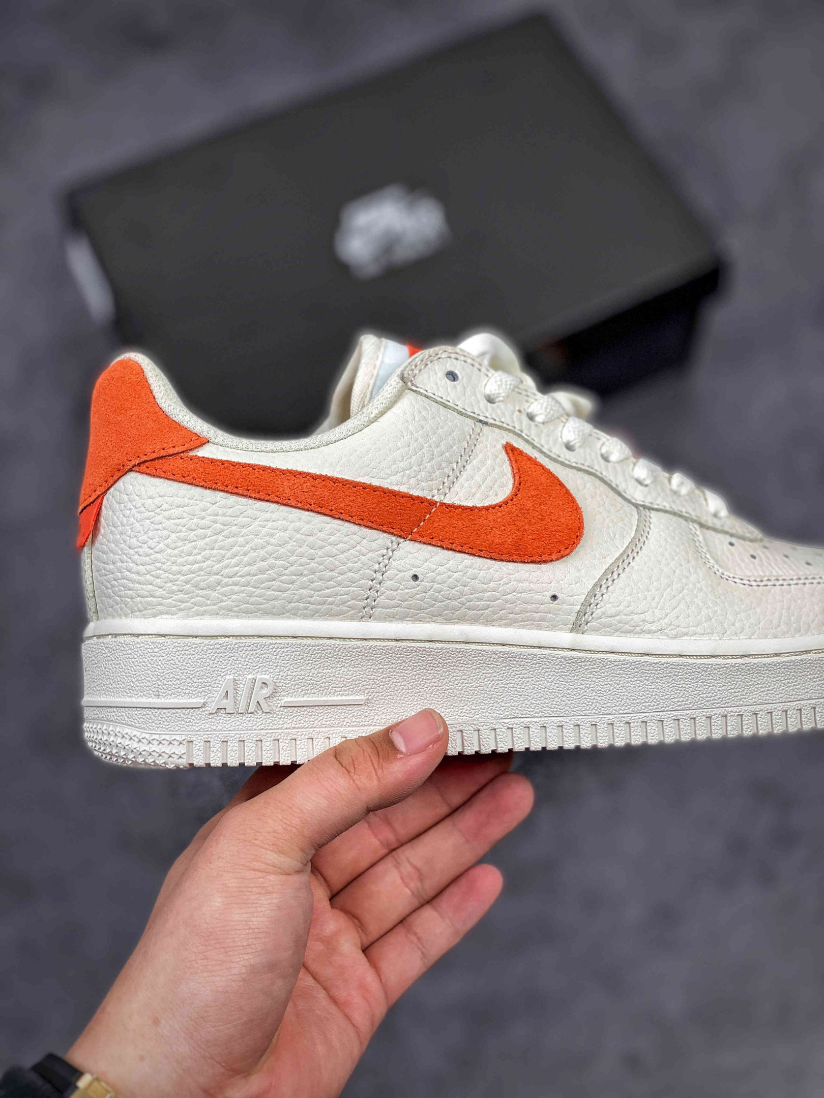 Nike Air Force 1 Low 07 Craft Sail/Mantra Orange/Forest For Sale