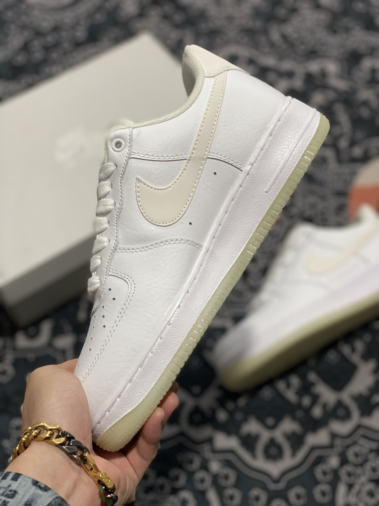 Nike Air Force 1 Low ’07 Essential ‘Triple White’ For Sale