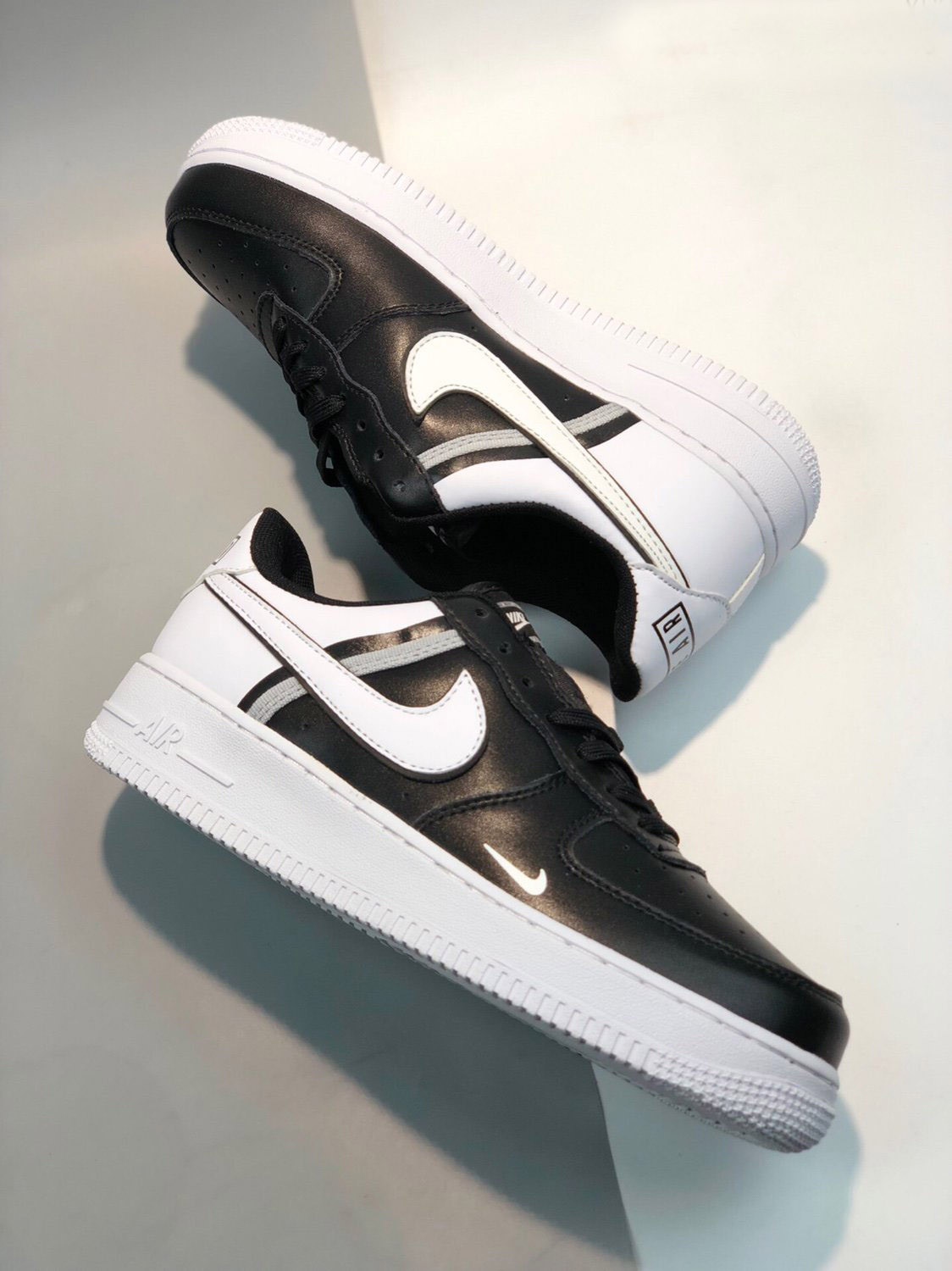 Nike Air Force 1 Low 07 LV8 White Black For Sale