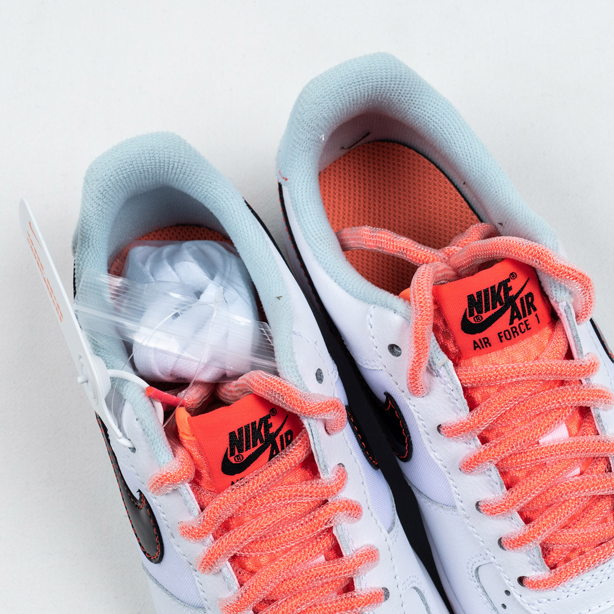 Nike Air Force 1 Low 07 LV8 White Flash Crimson Atomic Pink For Sale