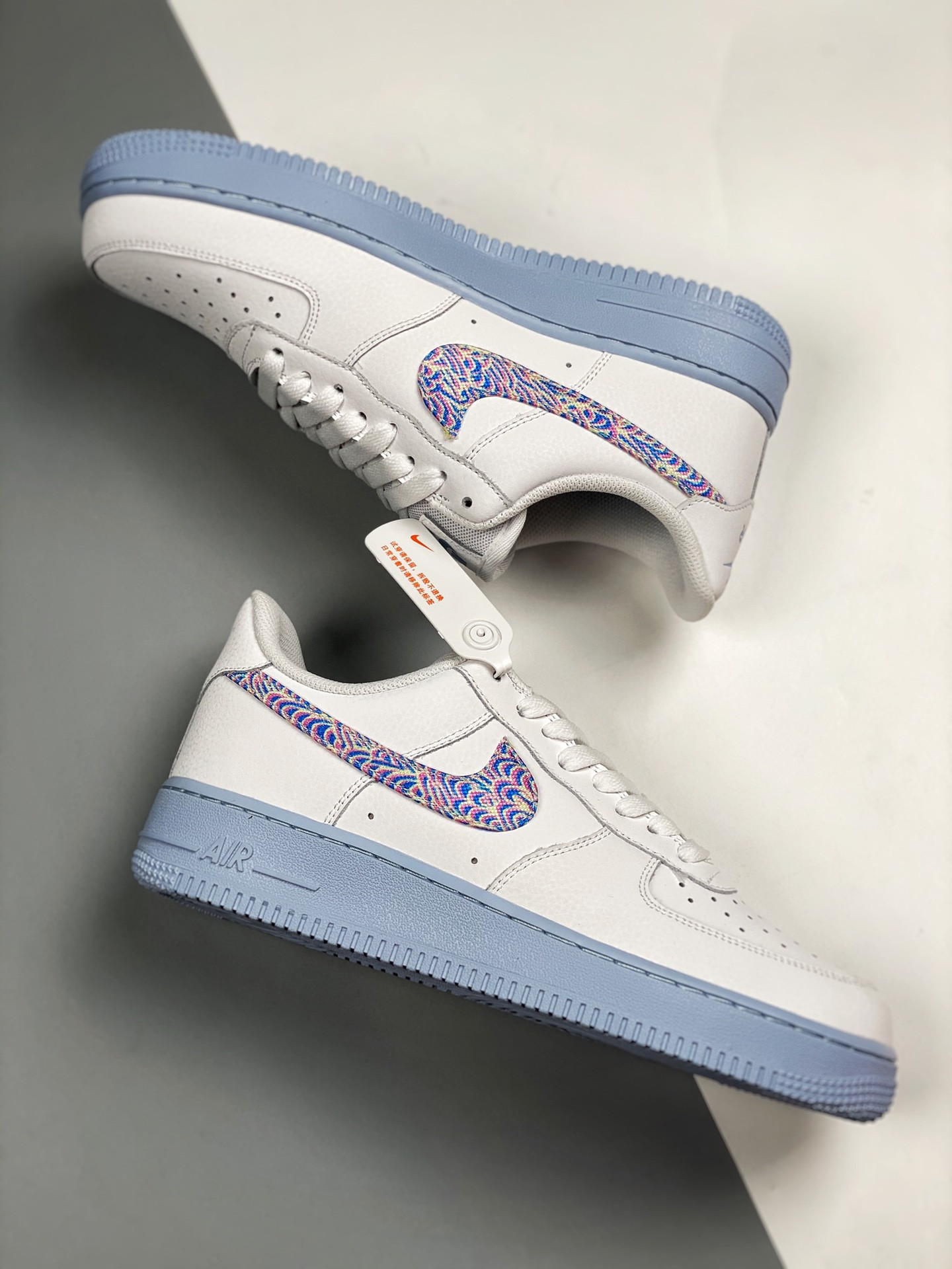 Nike Air Force 1 Low 07 LV8 White Hydrogen Blue For Sale
