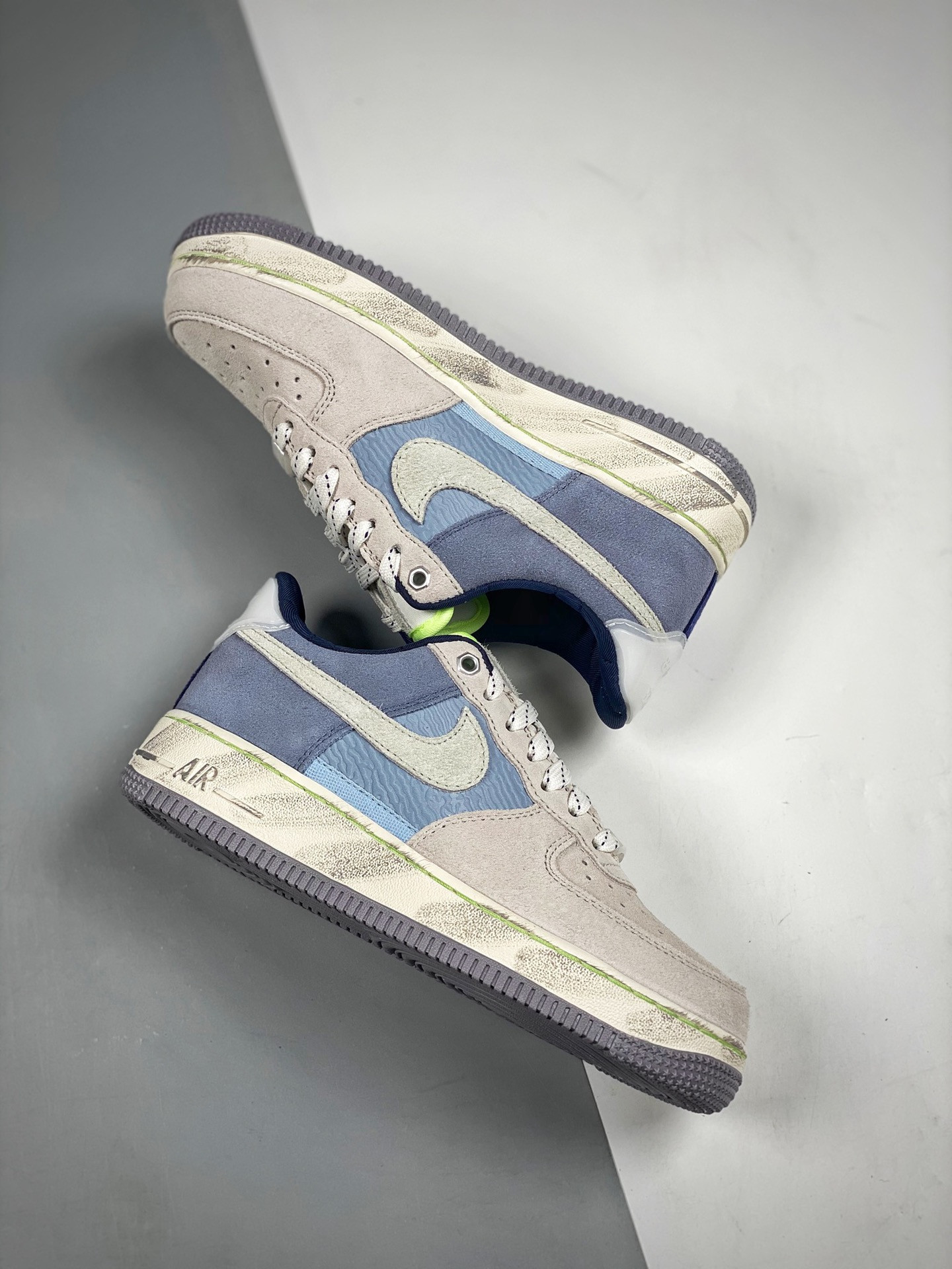 Nike Air Force 1 Low ’07 LX Mountain White/Greystone/Light Blue For Sale