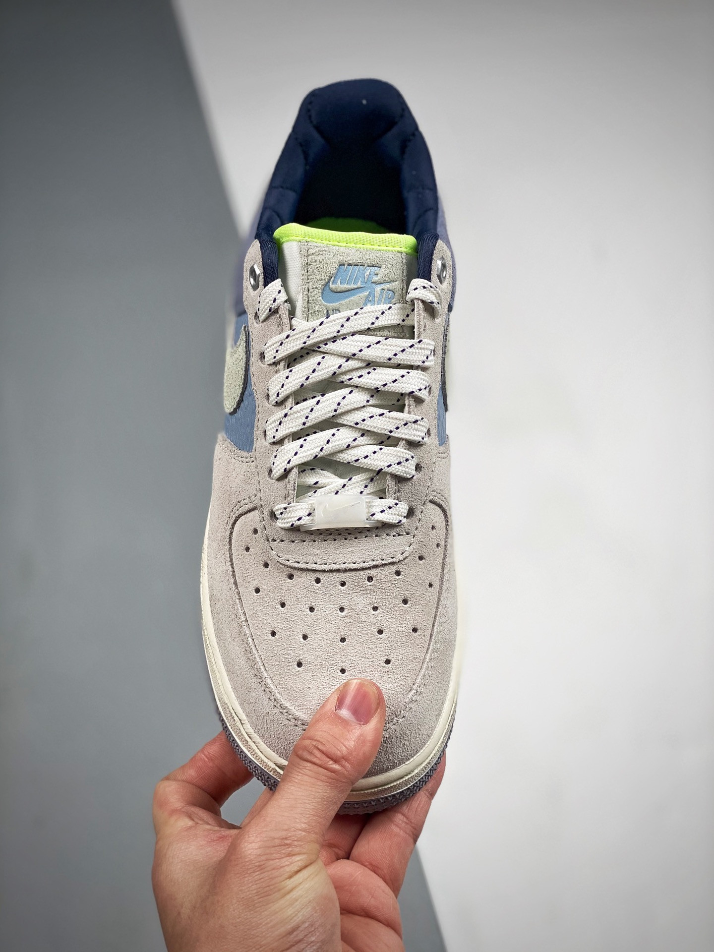 Nike Air Force 1 Low ’07 LX Mountain White/Greystone/Light Blue For Sale