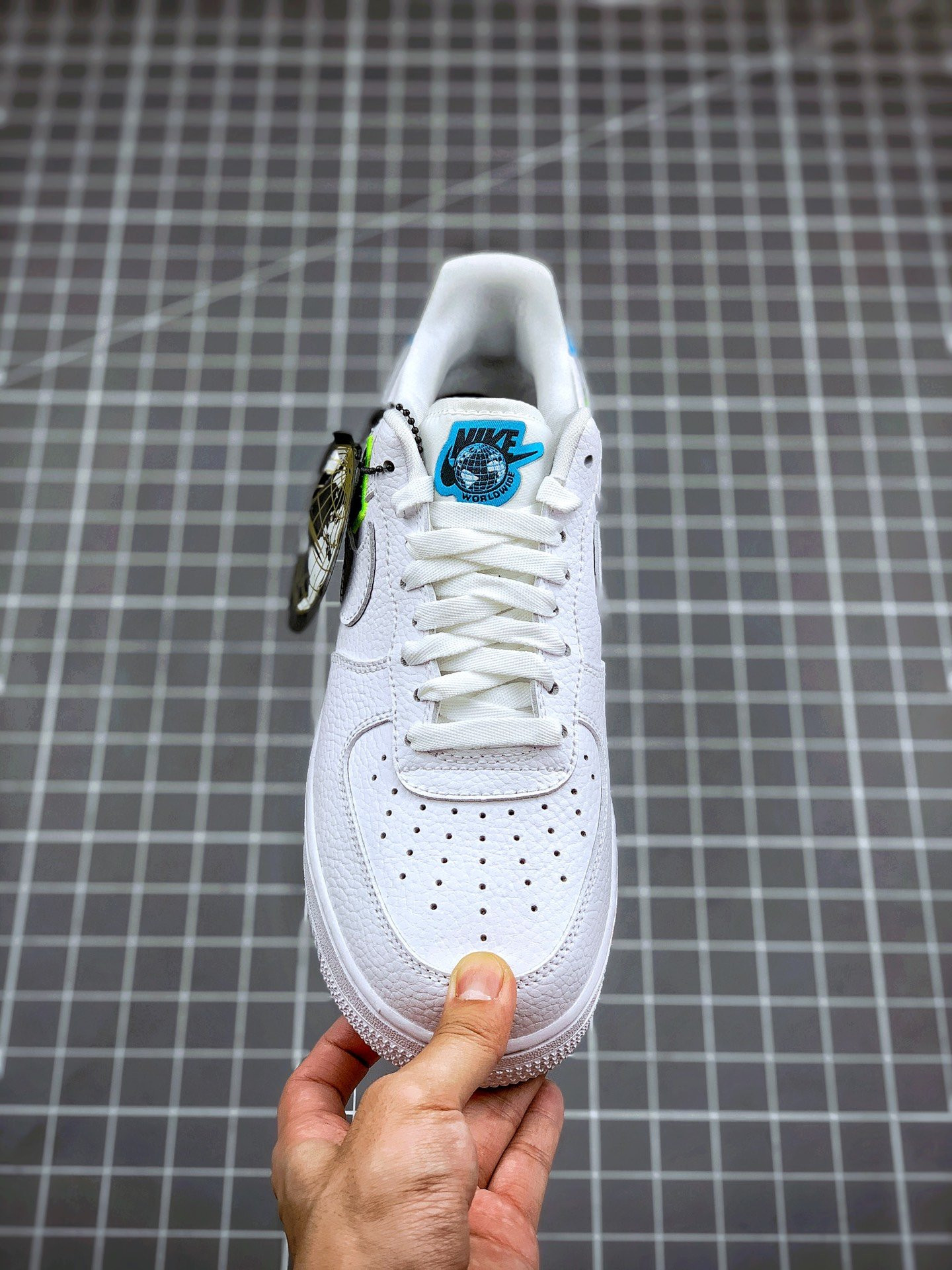 Nike Air Force 1 Low 07 SE ‘Worldwide’ White Volt For Sale
