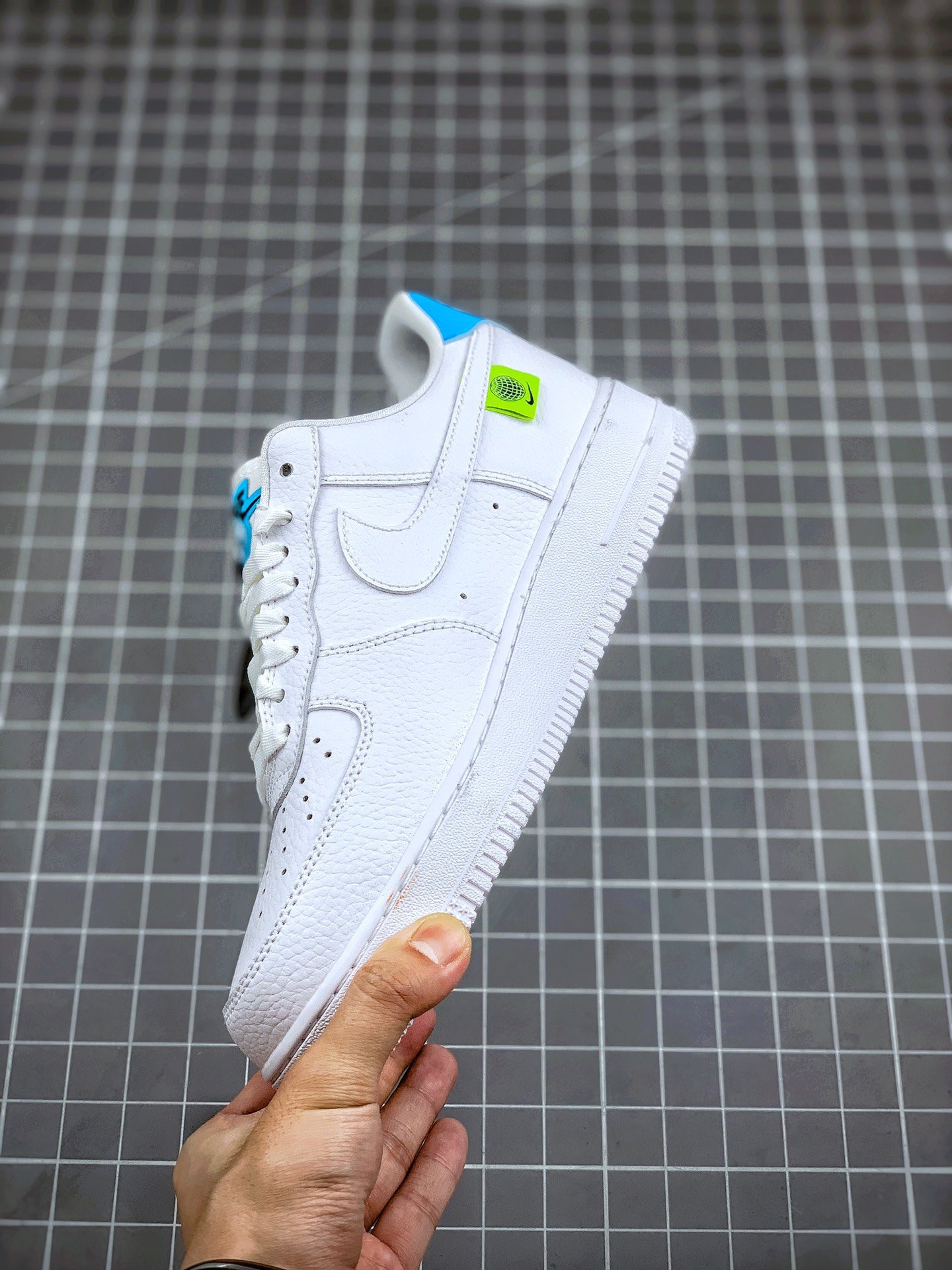 Nike Air Force 1 Low 07 SE ‘Worldwide’ White Volt For Sale