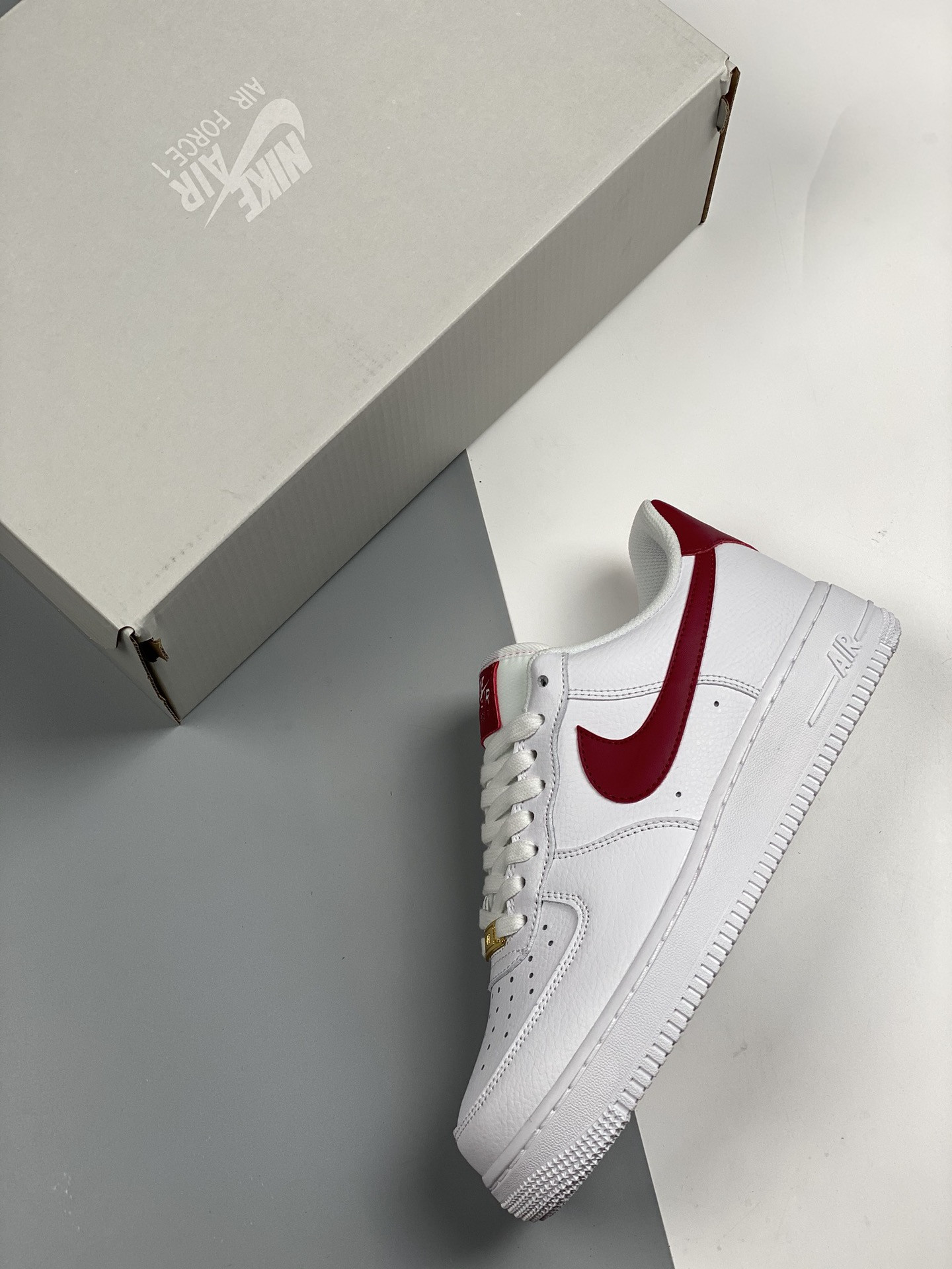 Nike Air Force 1 Low ’07 ‘White Noble Red’ For Sale