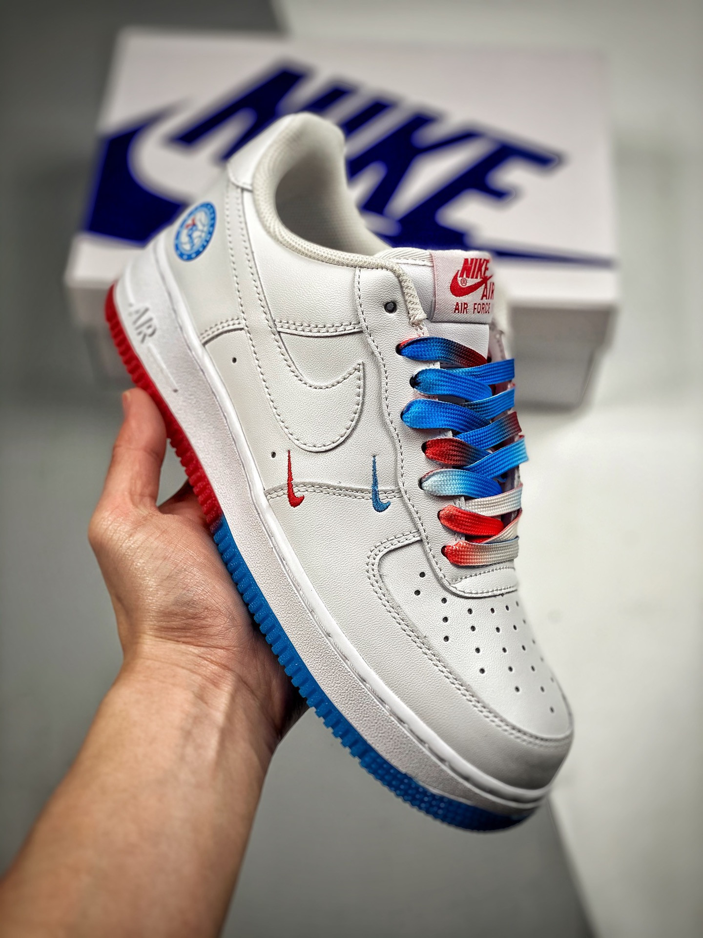 Nike Air Force 1 Low ’76ers’ White For Sale