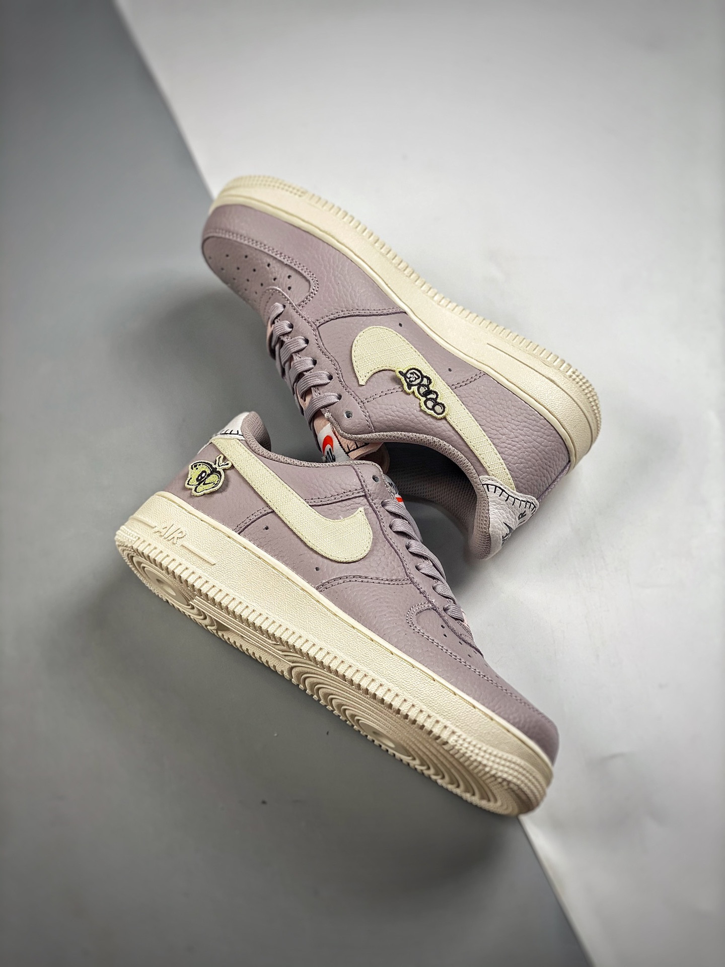 Nike Air Force 1 Low “Air Sprung” Amethyst Ash/Pink For Sale