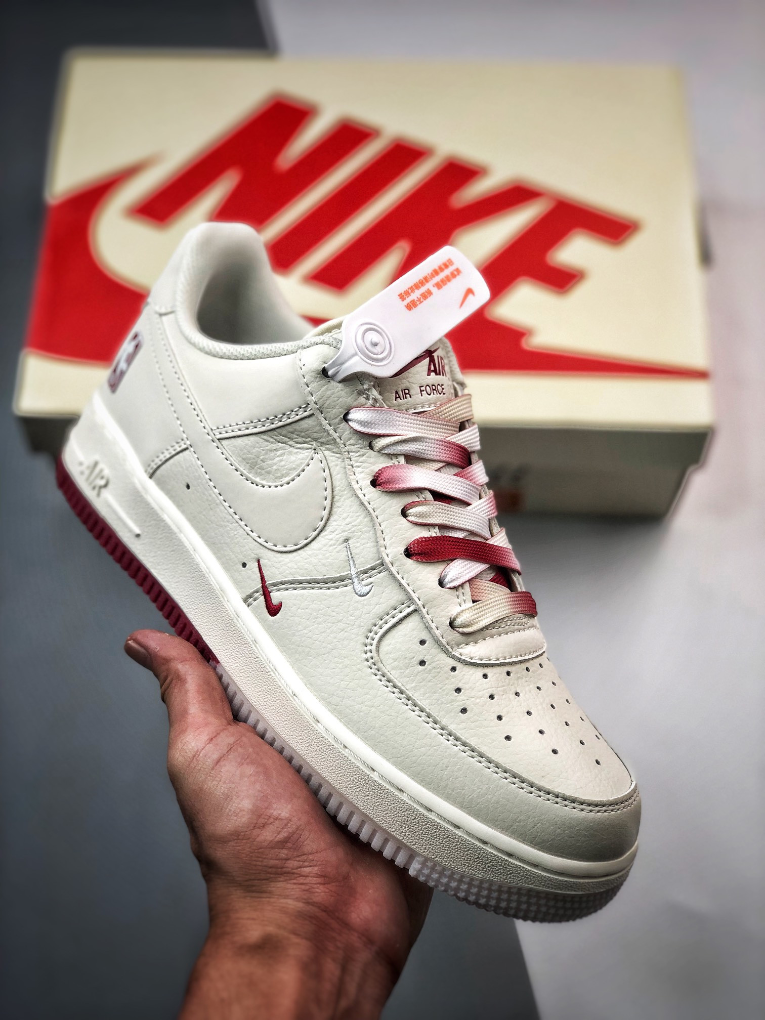 Nike Air Force 1 Low ‘All-Star’ White Red For Sale