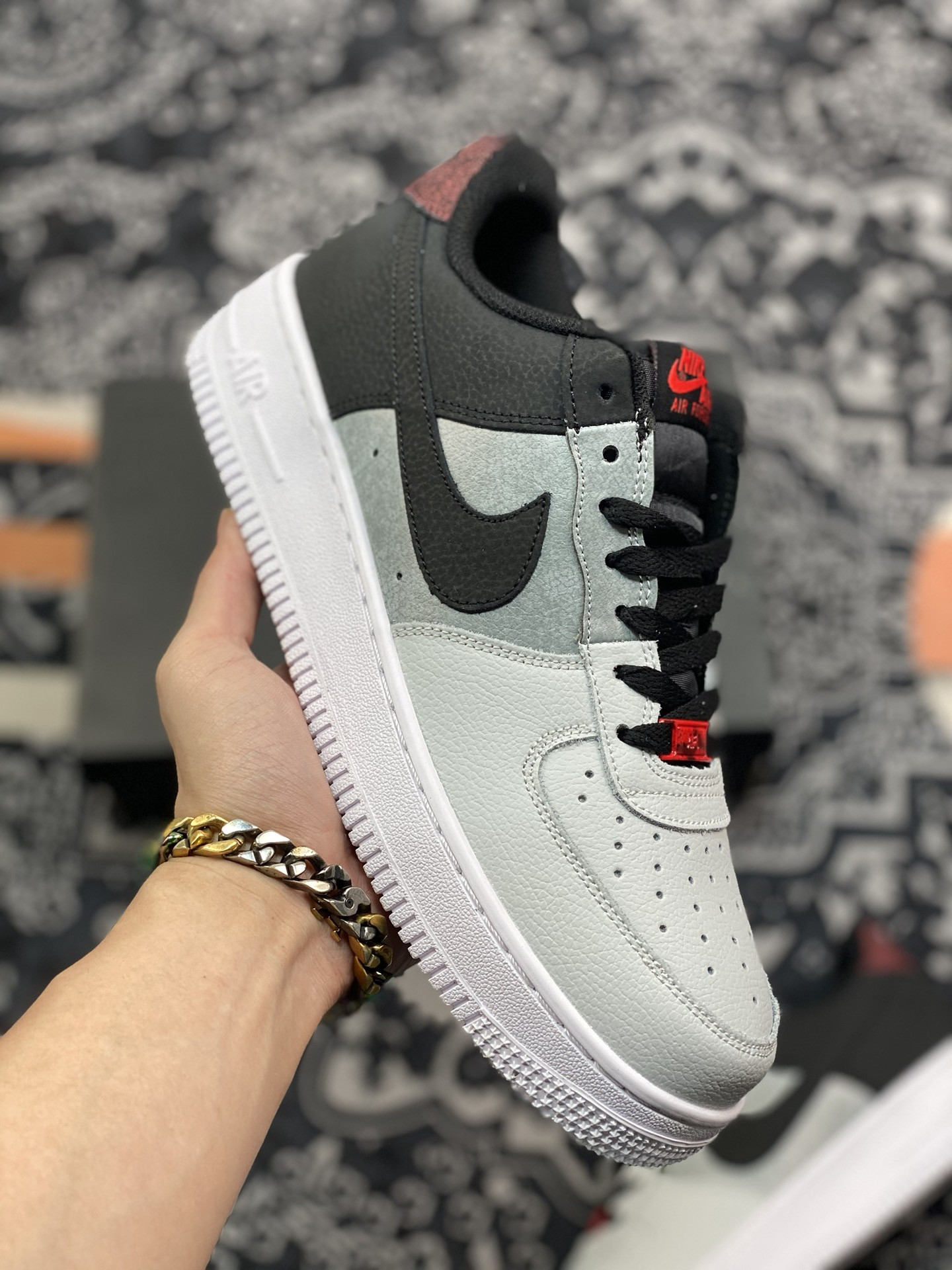 Nike Air Force 1 Low Black Smoke Grey For Sale