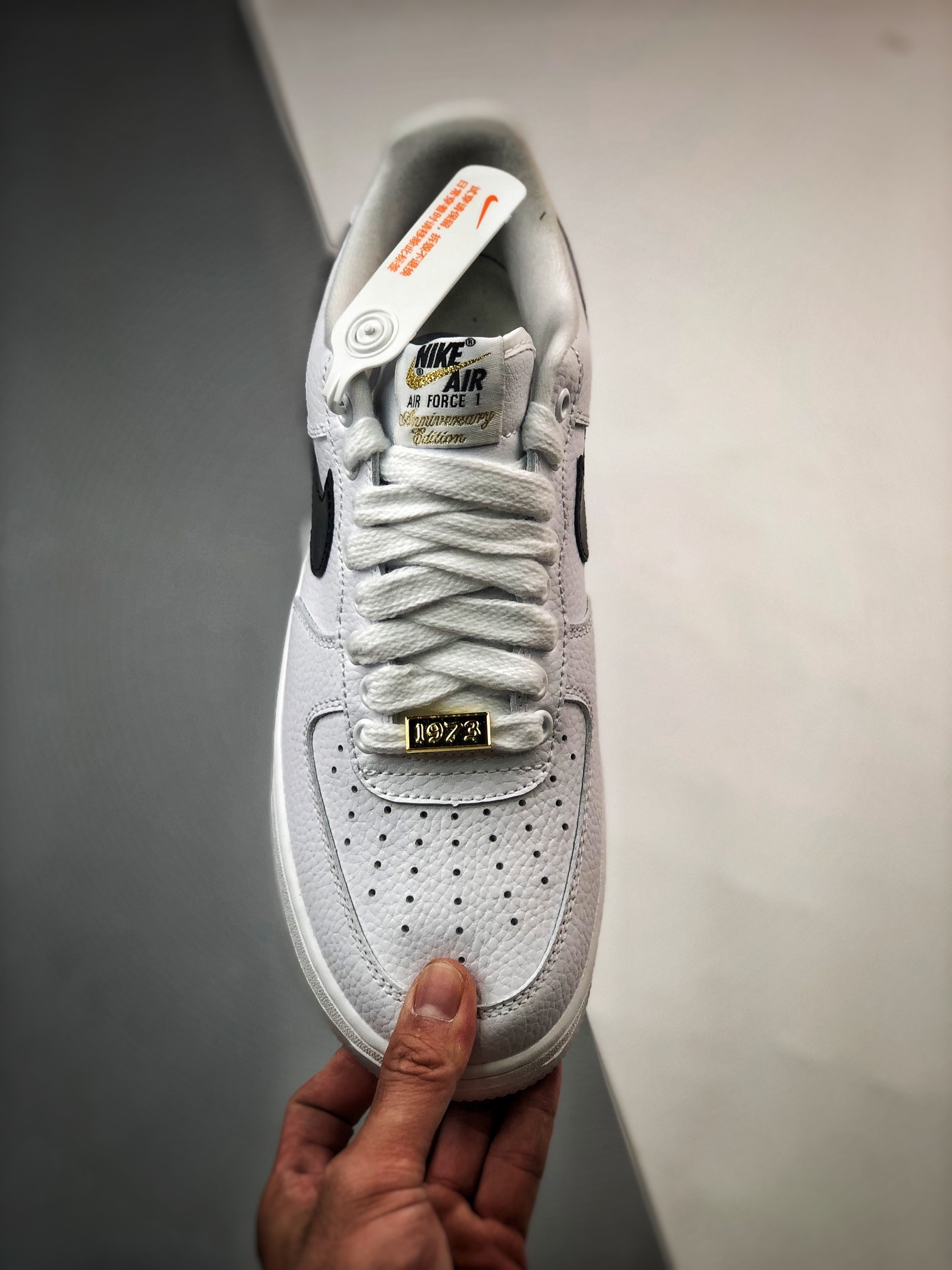 Nike Air Force 1 Low “Bronx Origins” White/Black/Metallic Gold For Sale