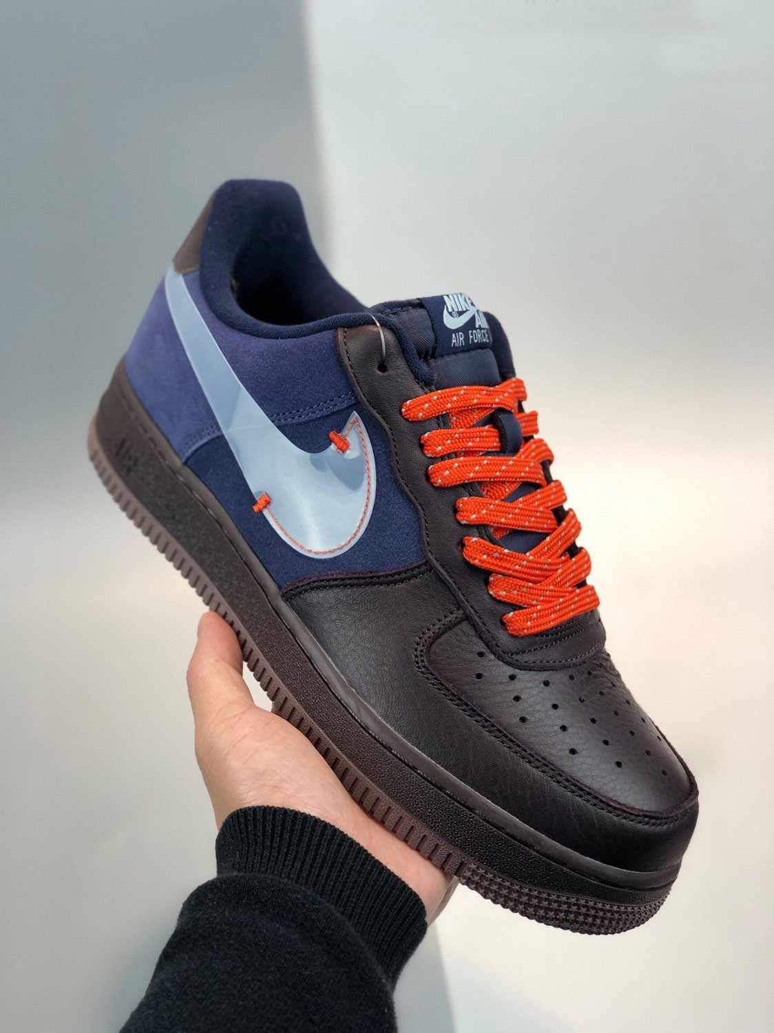 Nike Air Force 1 Low Burgundy Ash/Celestine Blue For Sale
