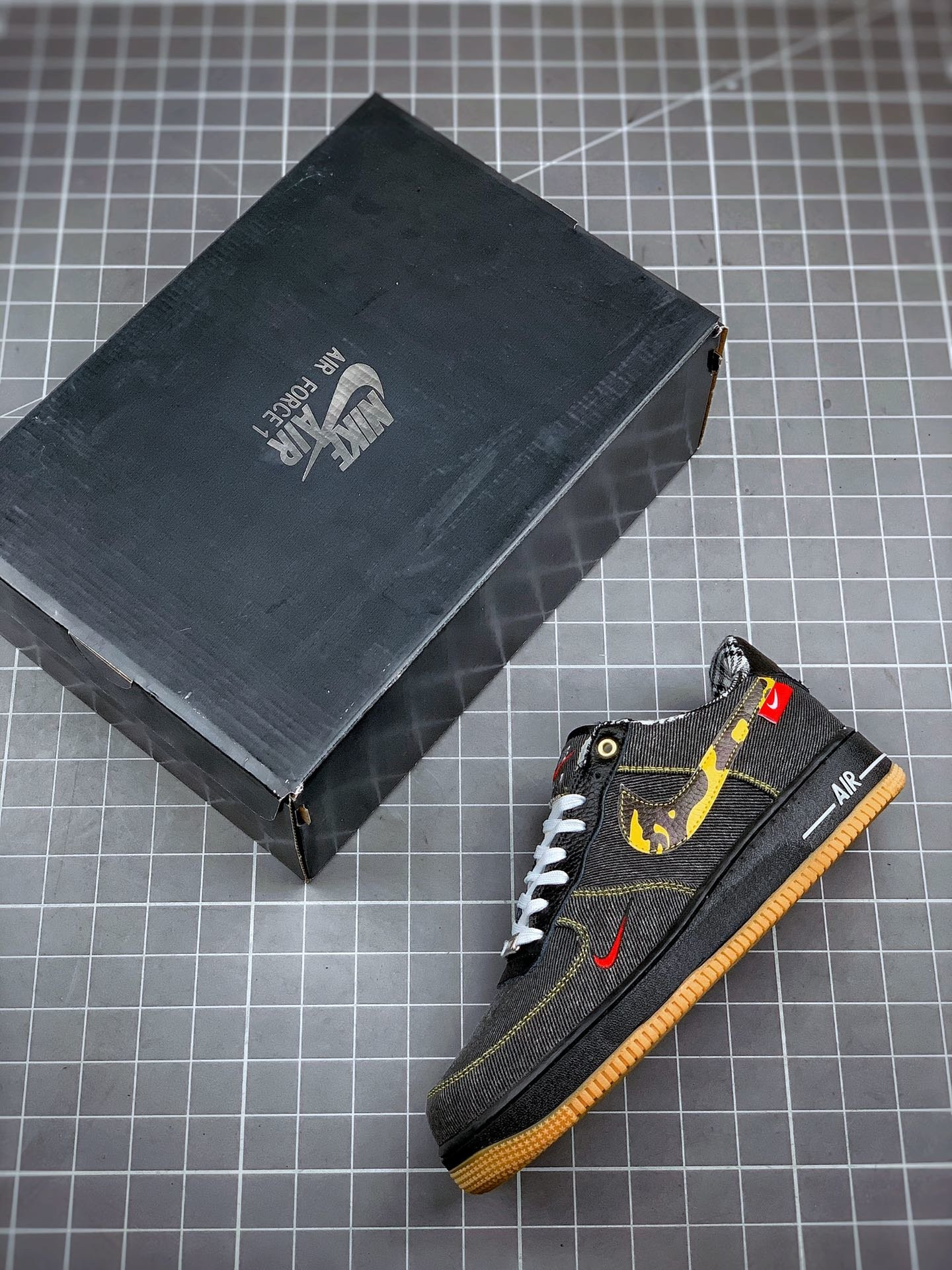 Nike Air Force 1 Low ‘Camo Denim’ For Sale