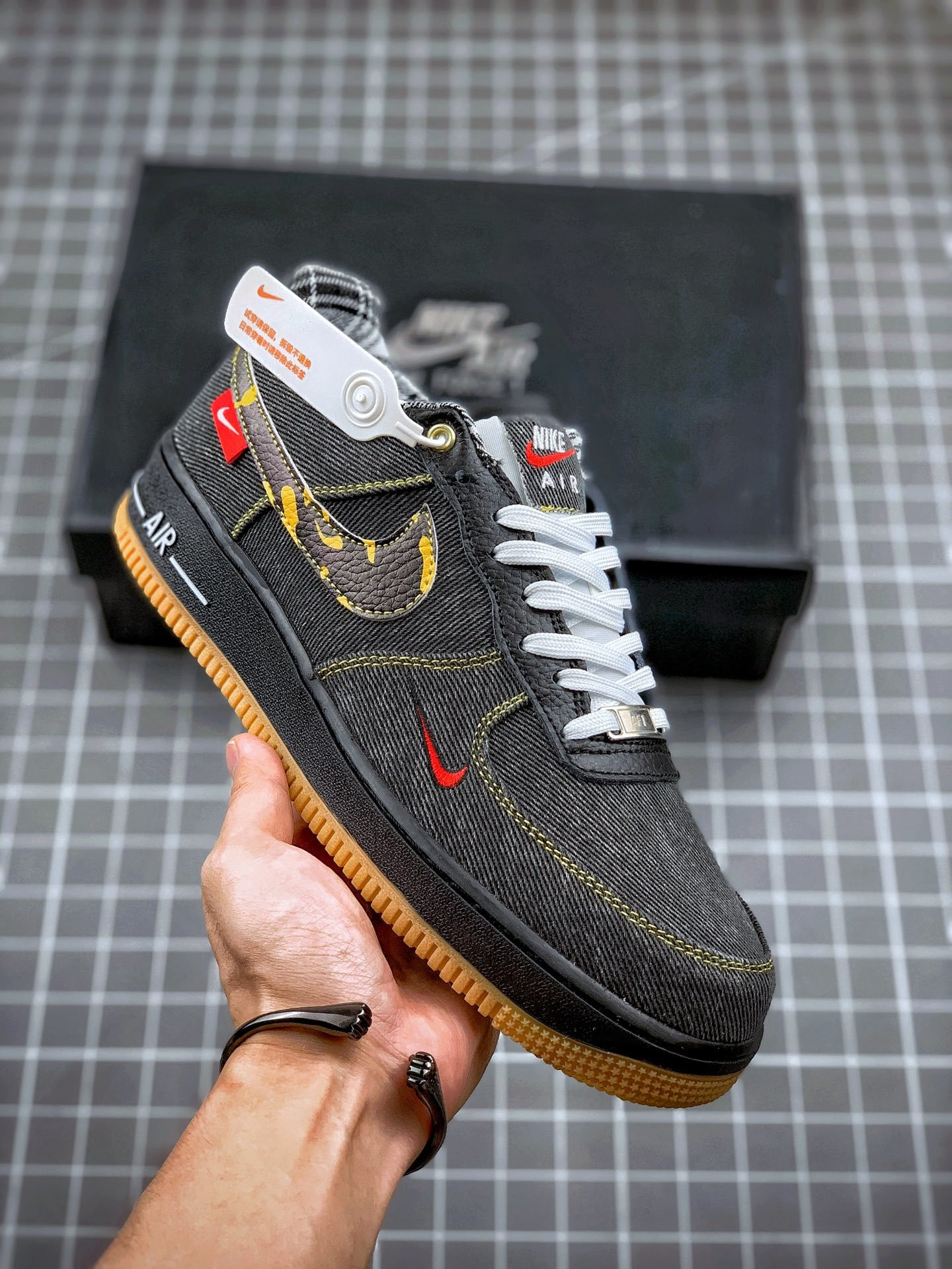Nike Air Force 1 Low ‘Camo Denim’ For Sale